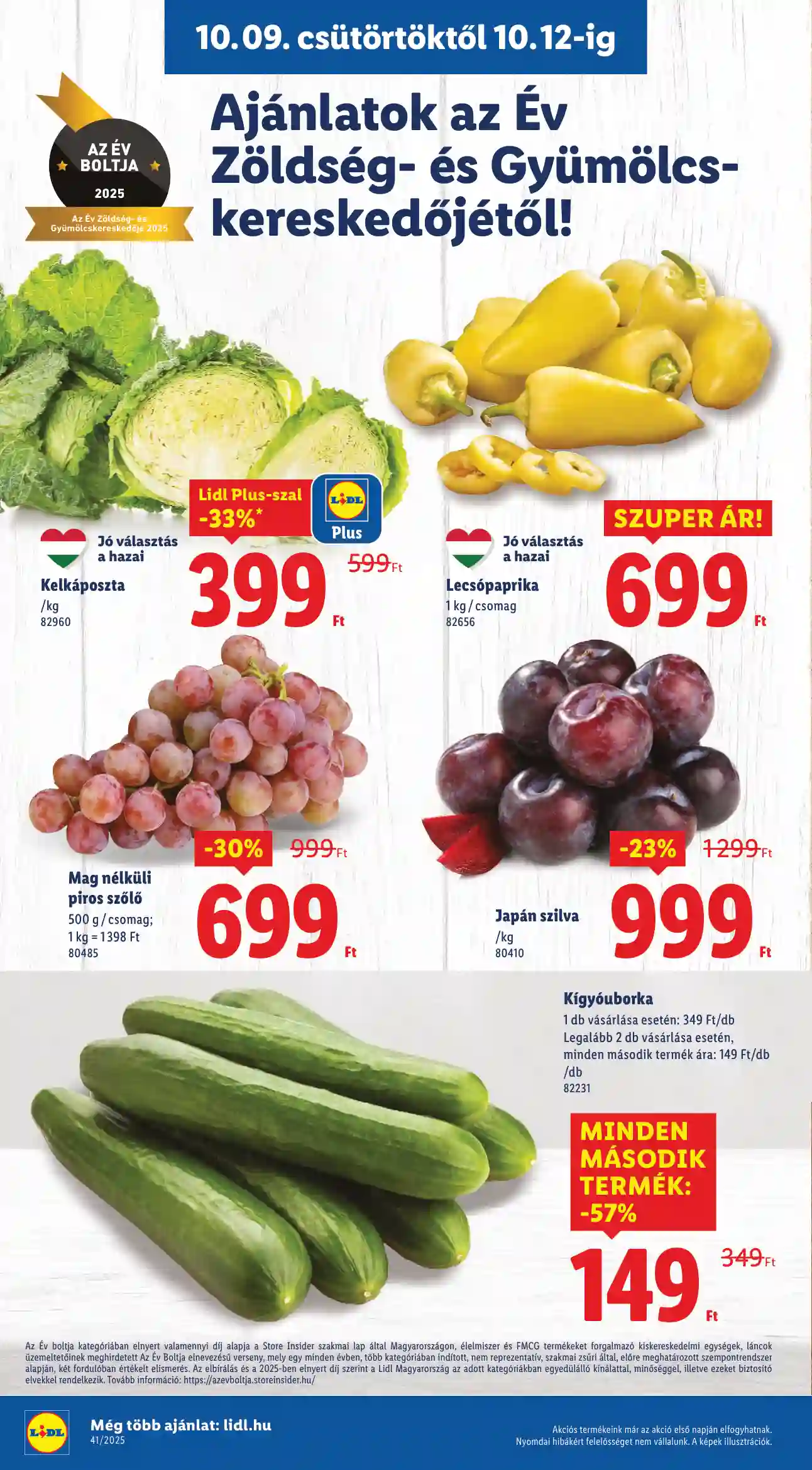 Lidl akciós újság 41. hét (Érvényes 10.09-től) (46 oldal)