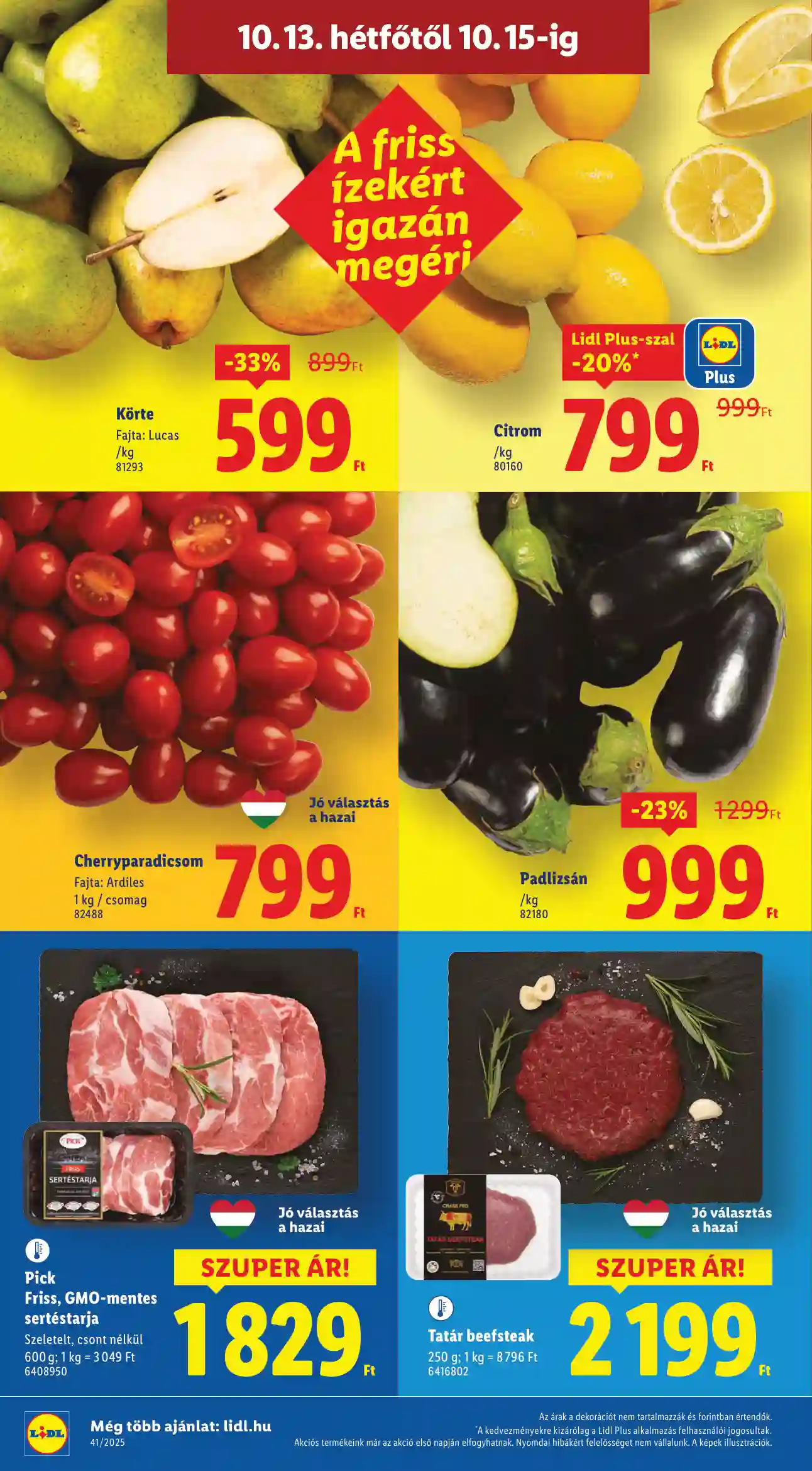 Lidl akciós újság 41. hét (Érvényes 10.09-től) (52 oldal)