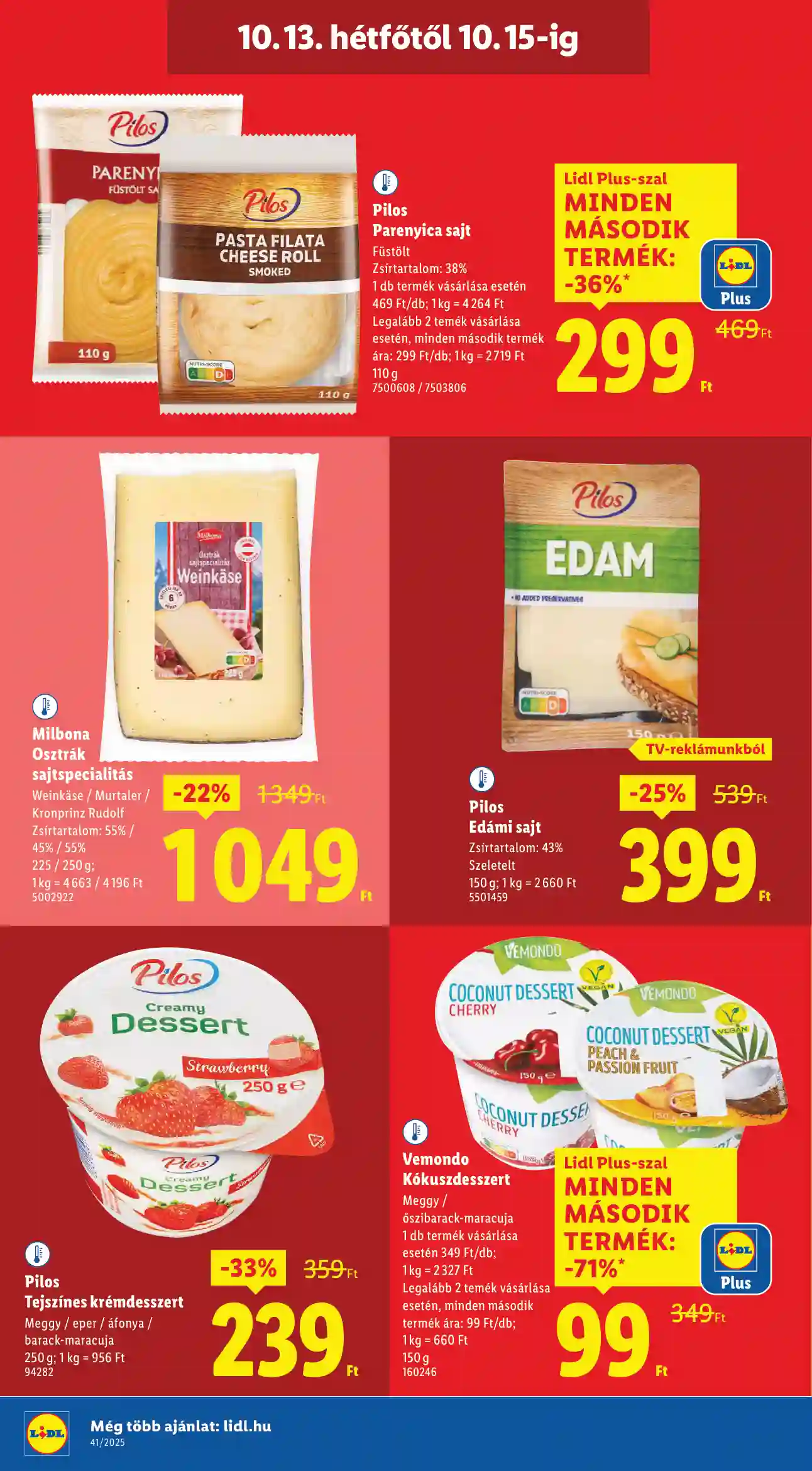 Lidl akciós újság 41. hét (Érvényes 10.09-től) (54 oldal)