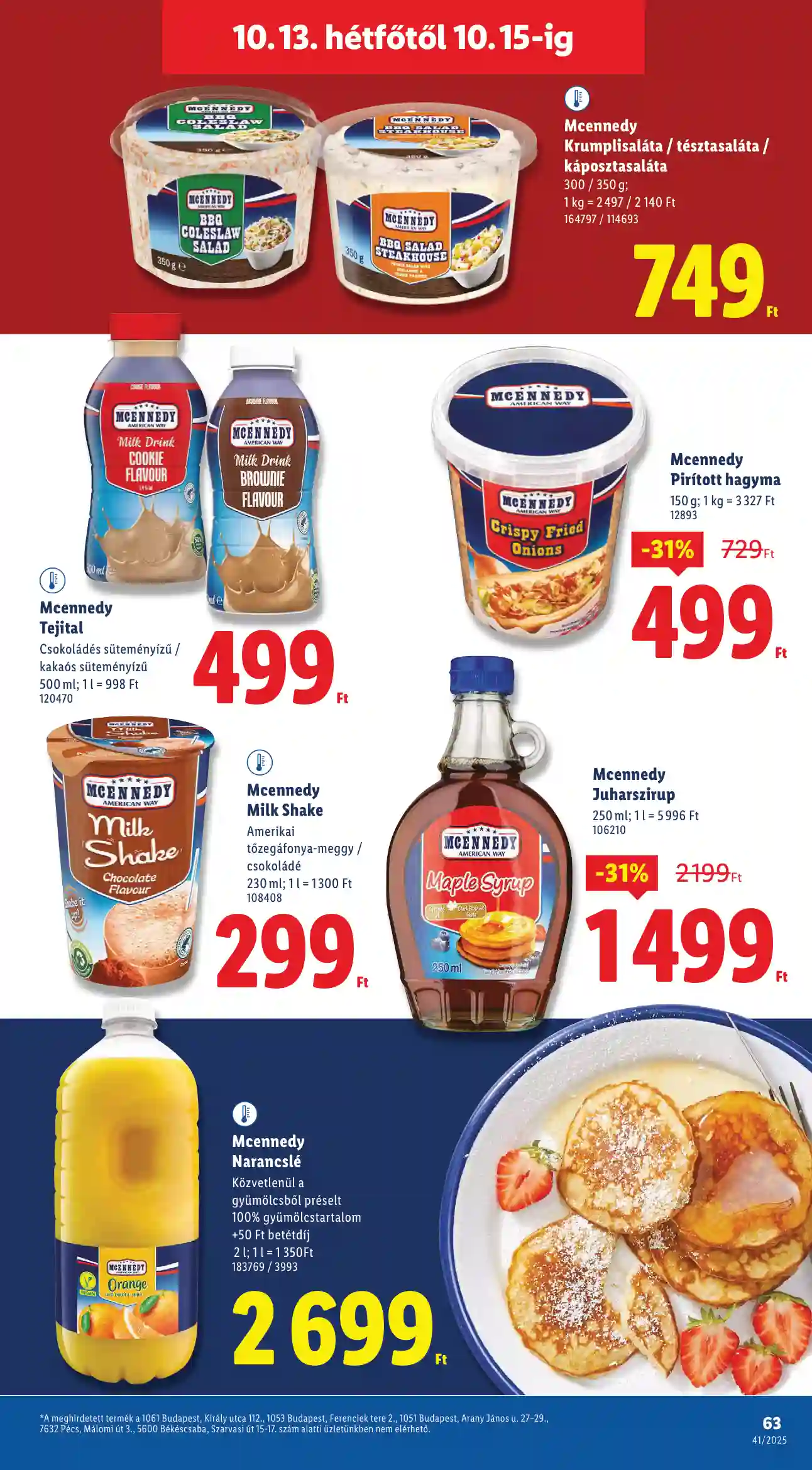 Lidl akciós újság 41. hét (Érvényes 10.09-től) (60 oldal)