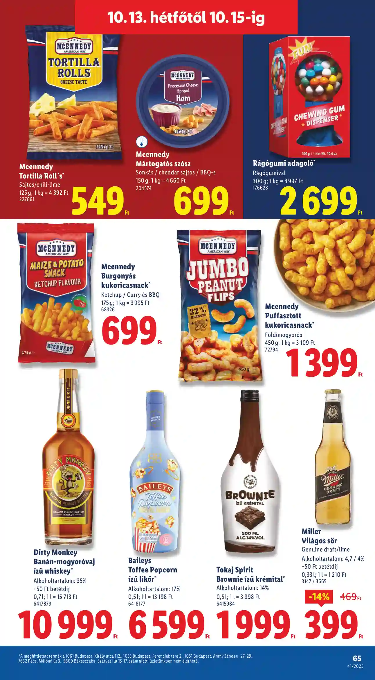 Lidl akciós újság 41. hét (Érvényes 10.09-től) (62 oldal)