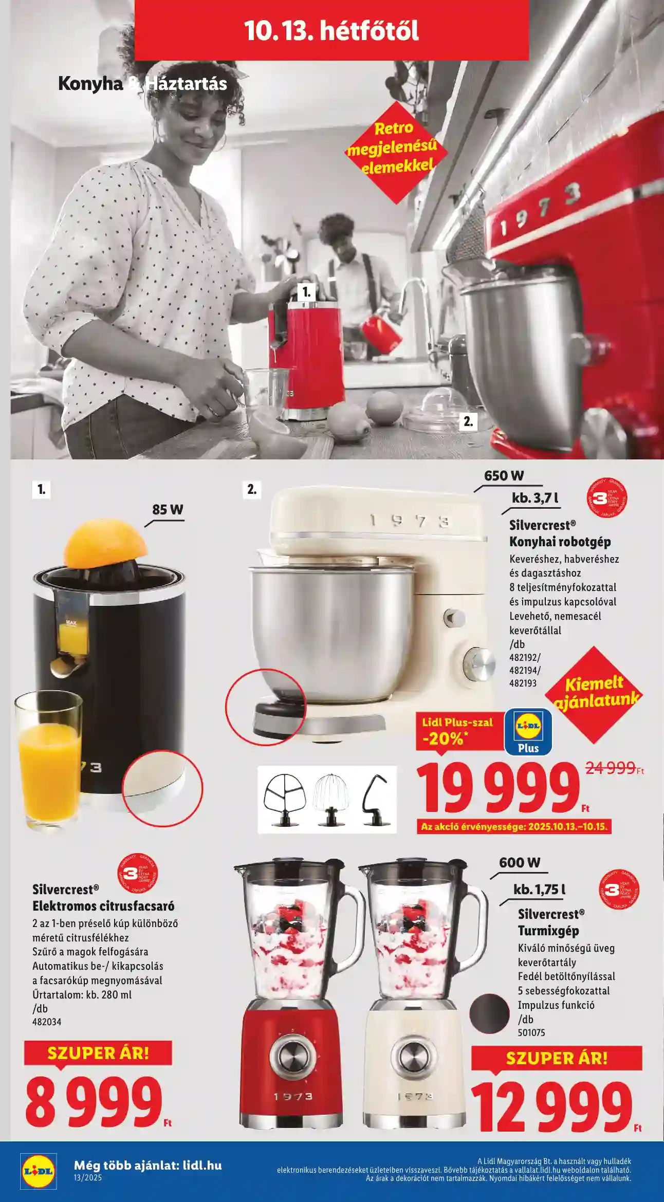 Lidl akciós újság 41. hét (Érvényes 10.09-től) (8 oldal)