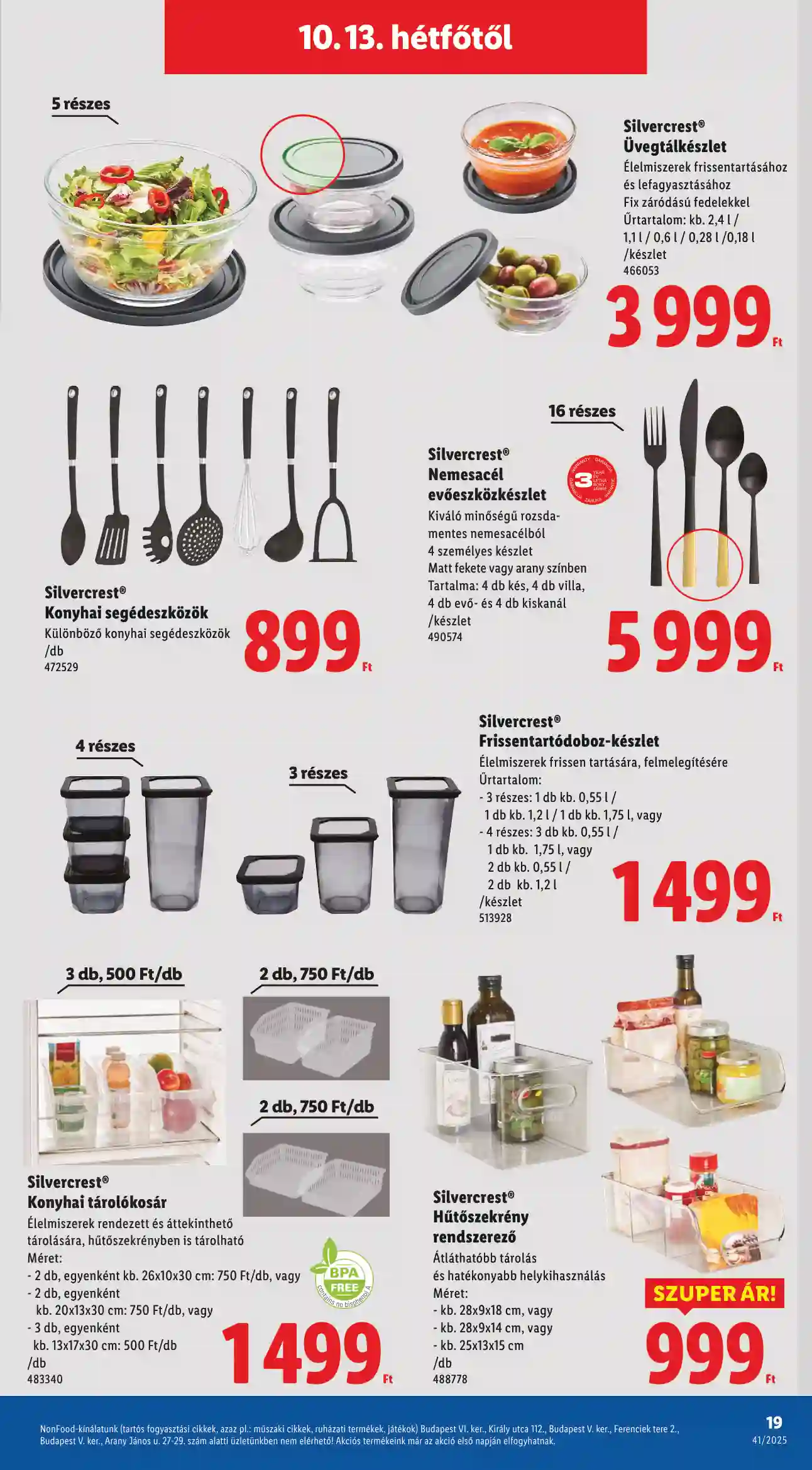 Lidl akciós újság 41. hét (Érvényes 10.09-től) (11 oldal)