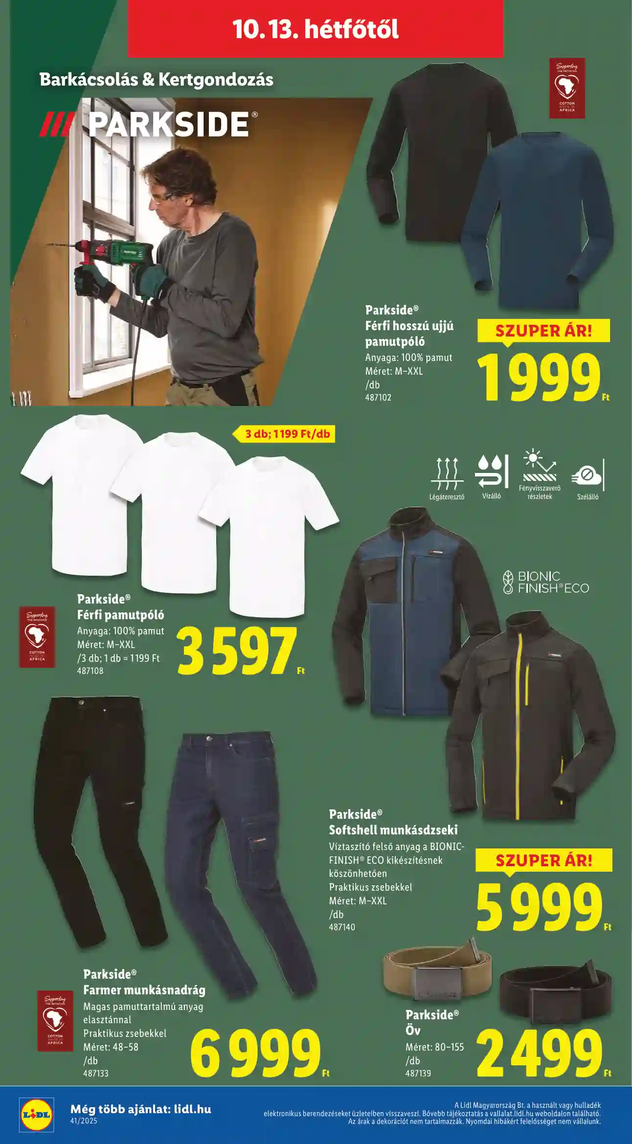 Lidl akciós újság 41. hét (Érvényes 10.09-től) (15 oldal)