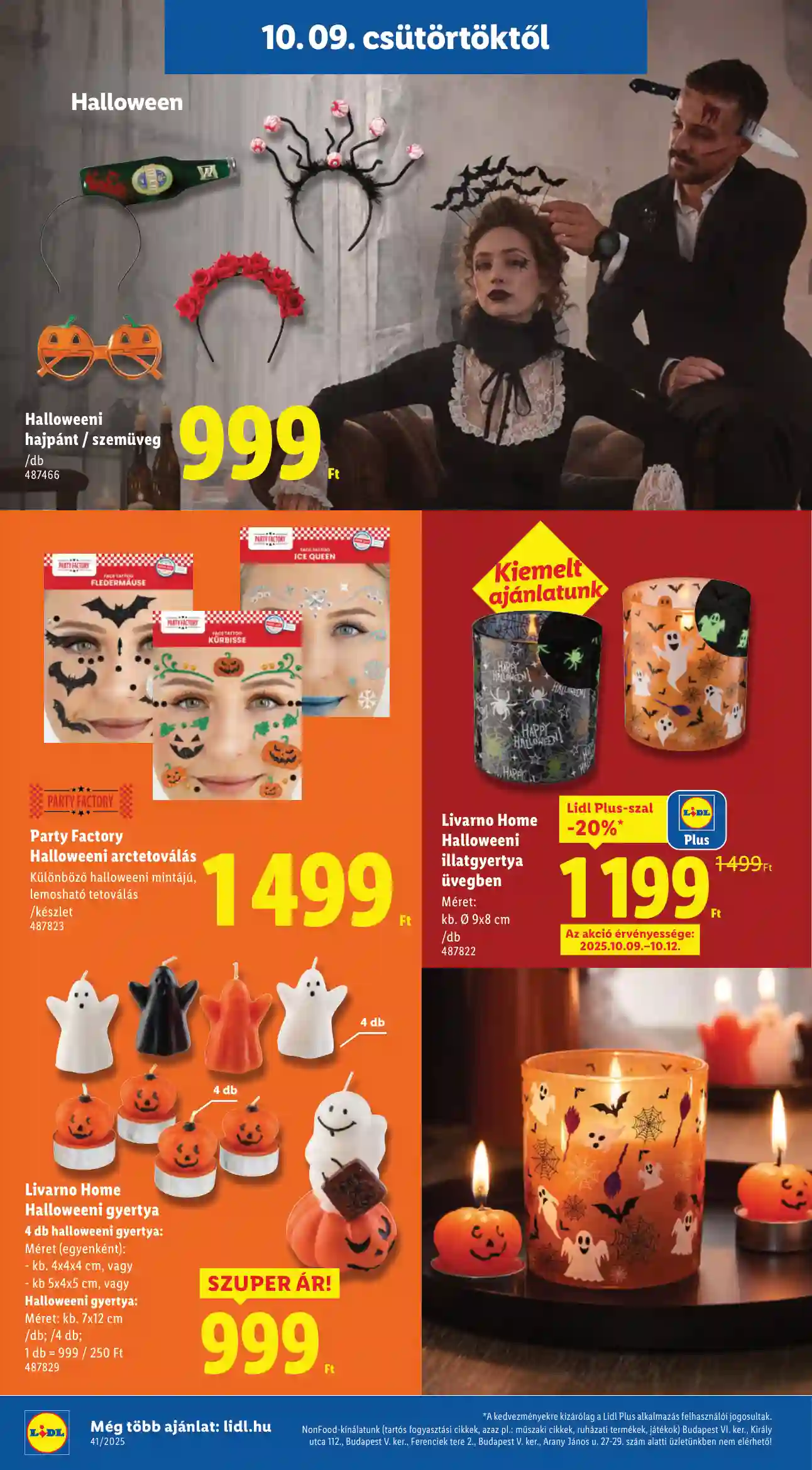 Lidl akciós újság 41. hét (Érvényes 10.09-től) (18 oldal)