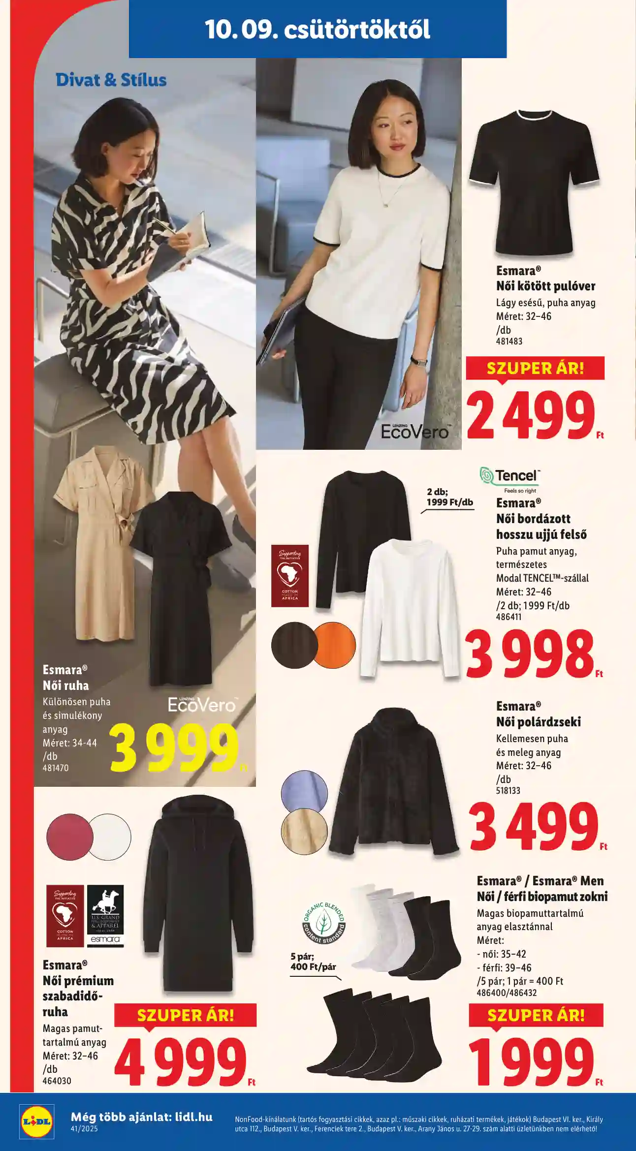 Lidl akciós újság 41. hét (Érvényes 10.09-től) (22 oldal)