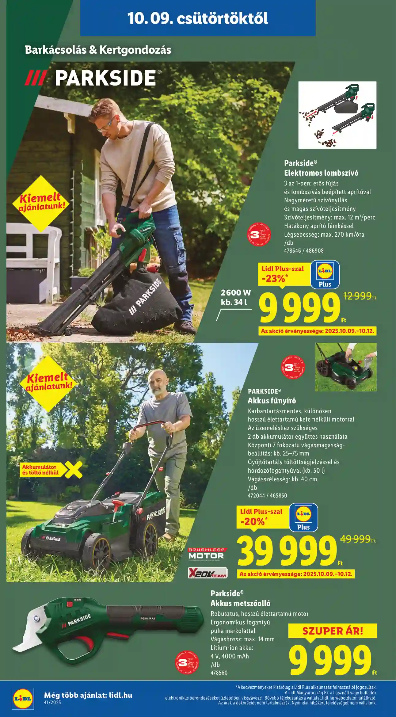 Lidl akciós újság 41. hét (Érvényes 10.09-től) (24 oldal)