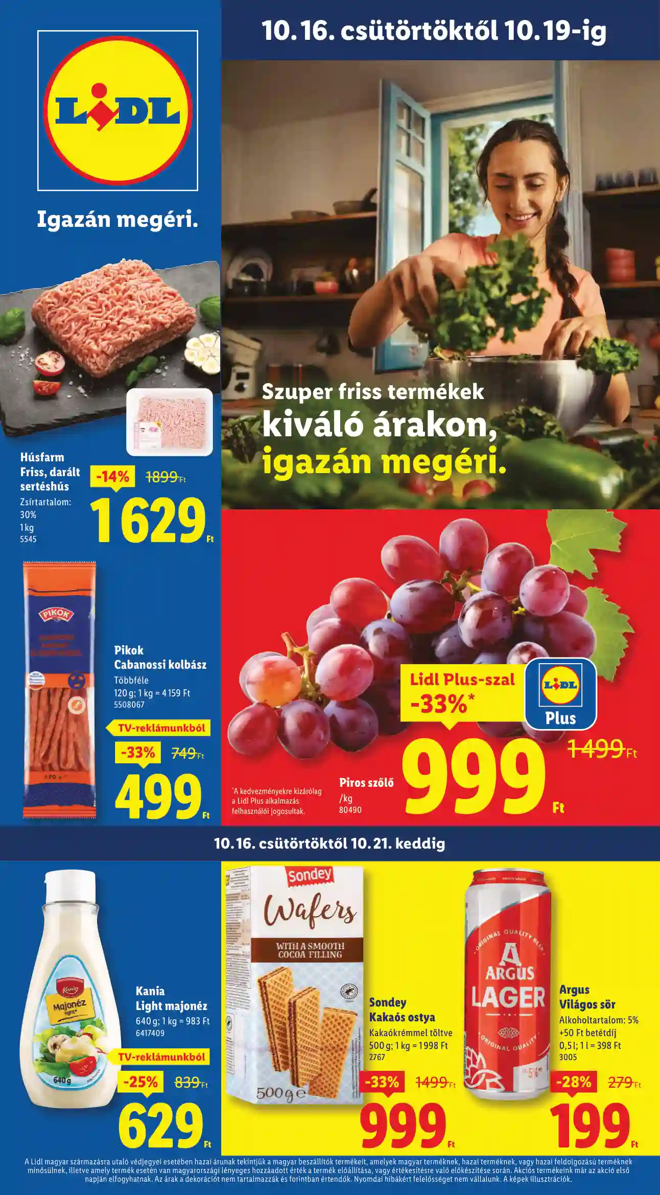 LIDL Érvényes 10.16-től 42.hét