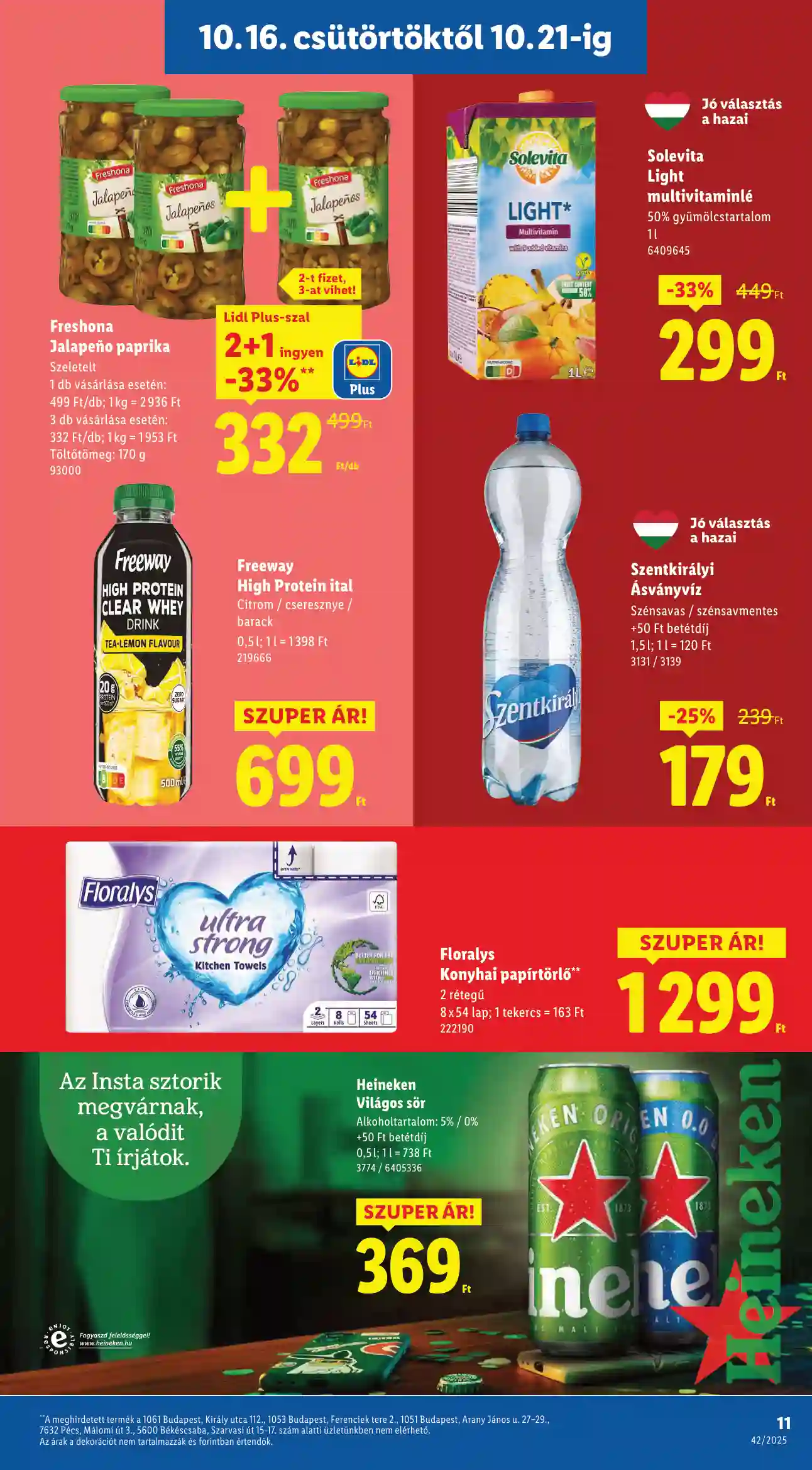 Lidl akciós újság 42. hét (Érvényes 10.16-től) (3 oldal)