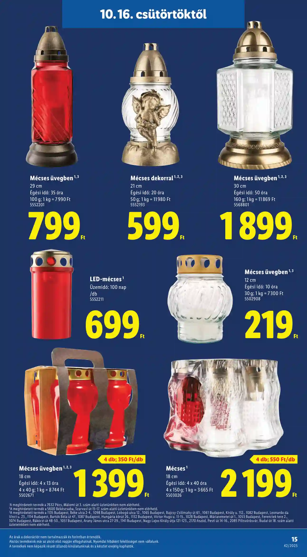 Lidl akciós újság 42. hét (Érvényes 10.16-től) (7 oldal)