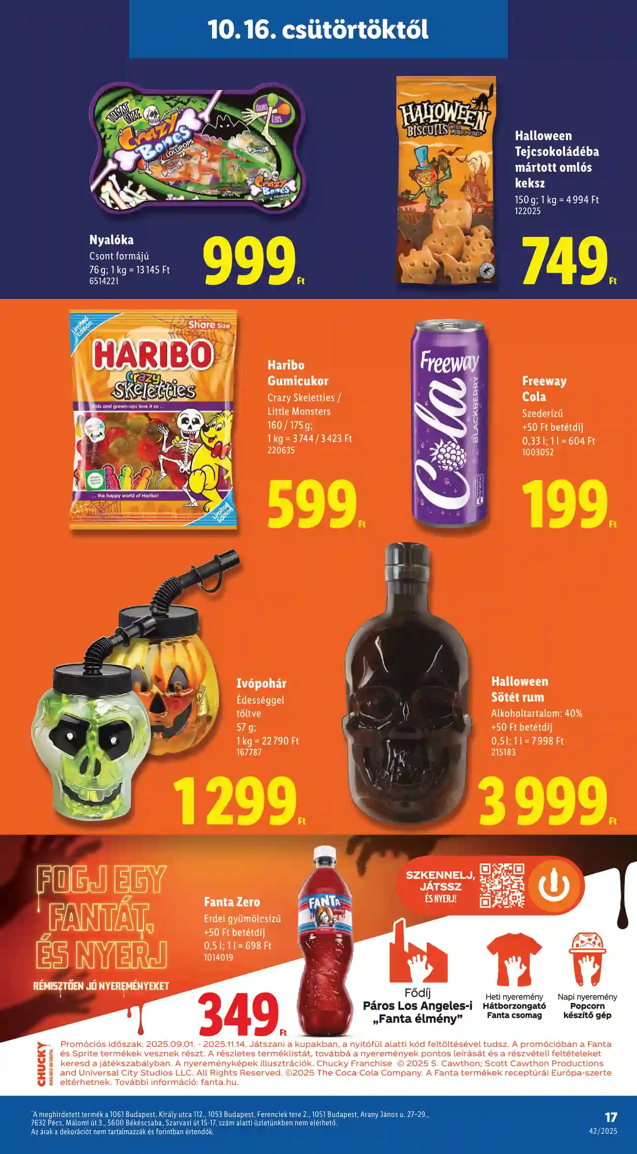 Lidl akciós újság 42. hét (Érvényes 10.16-től) (9 oldal)