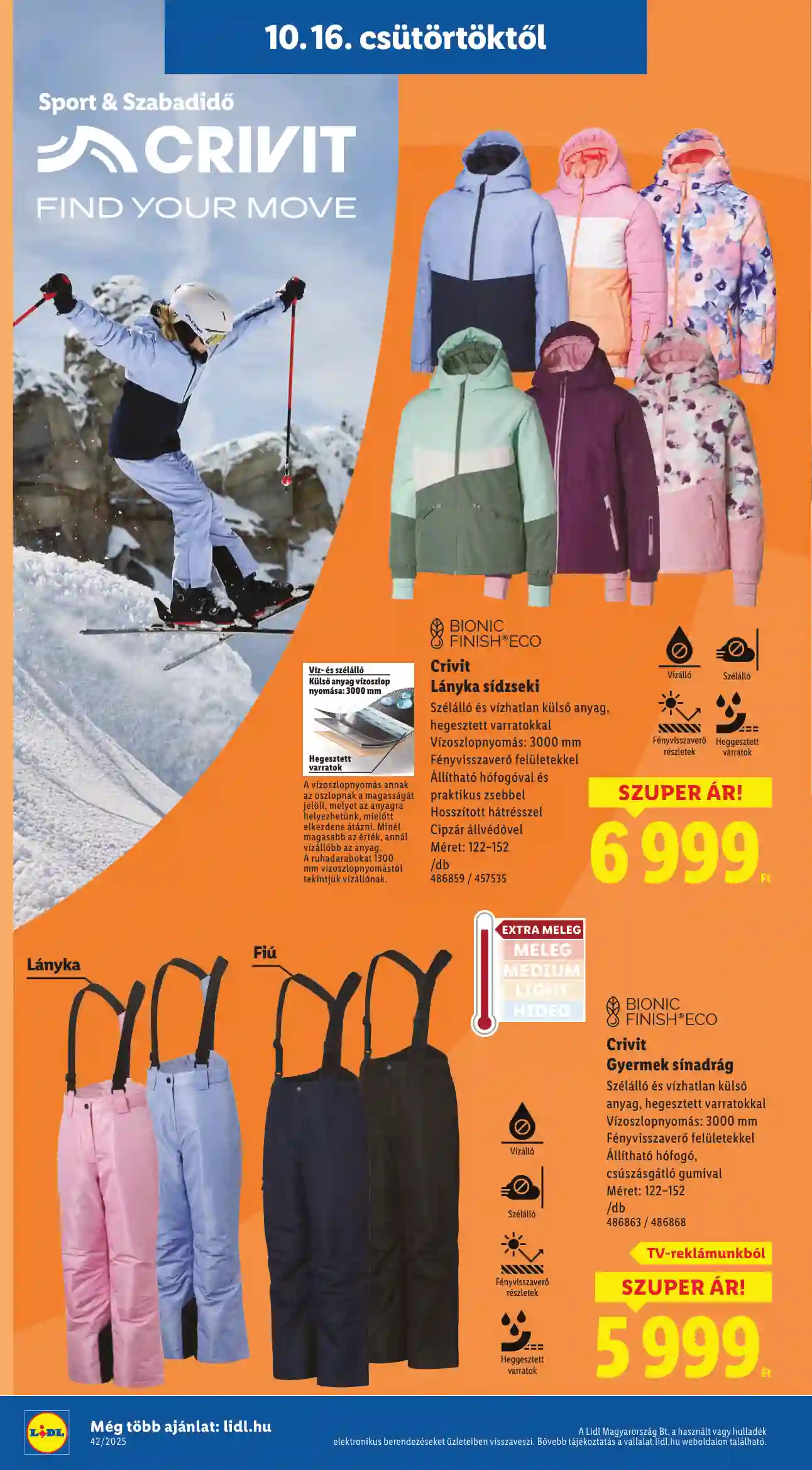 Lidl akciós újság 42. hét (Érvényes 10.16-től) (15 oldal)