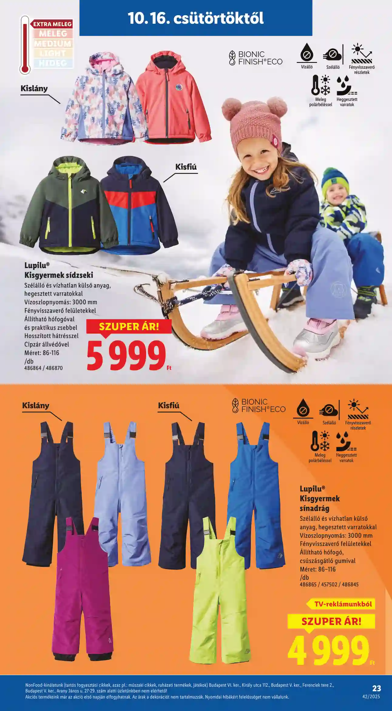 Lidl akciós újság 42. hét (Érvényes 10.16-től) (16 oldal)