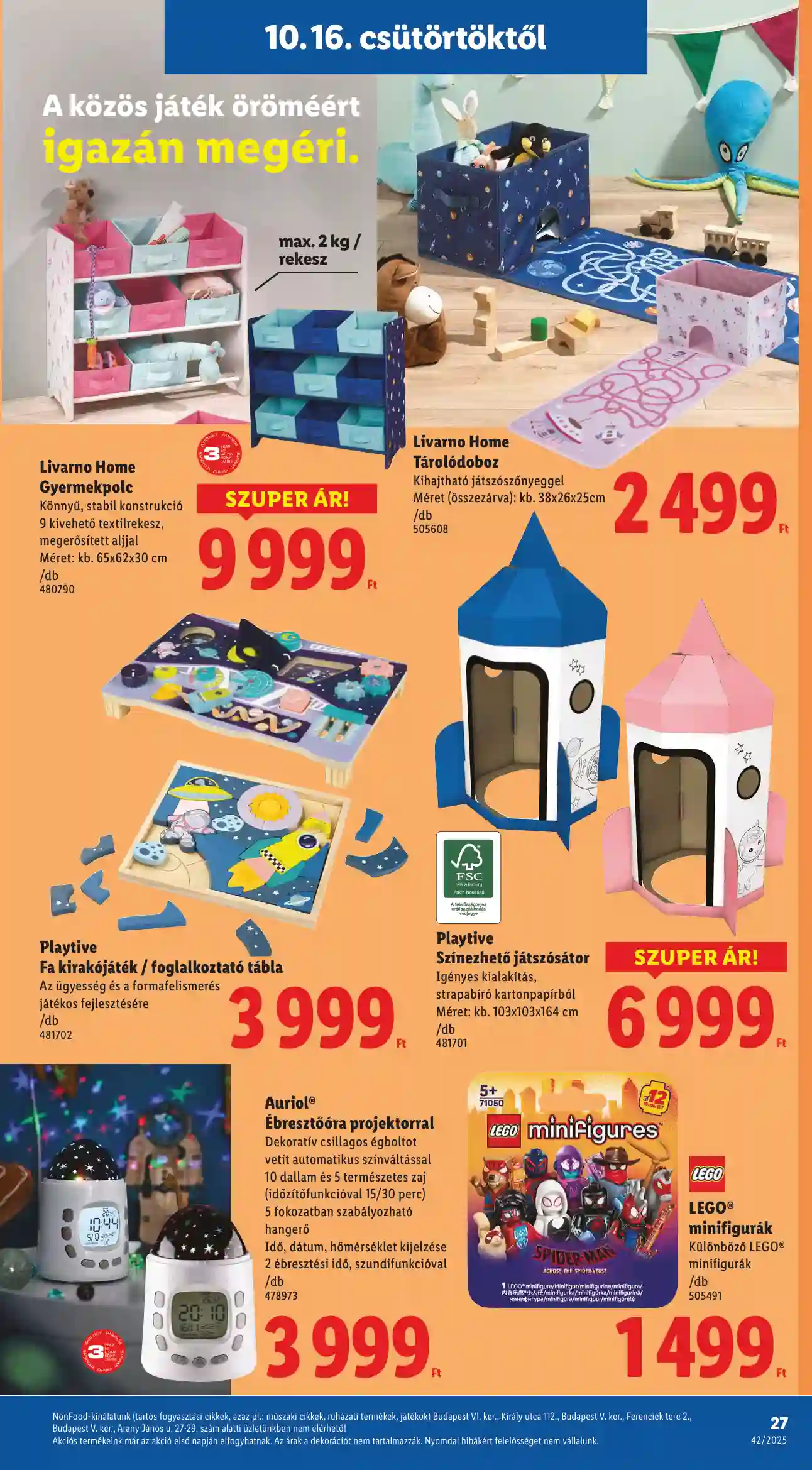 Lidl akciós újság 42. hét (Érvényes 10.16-től) (20 oldal)