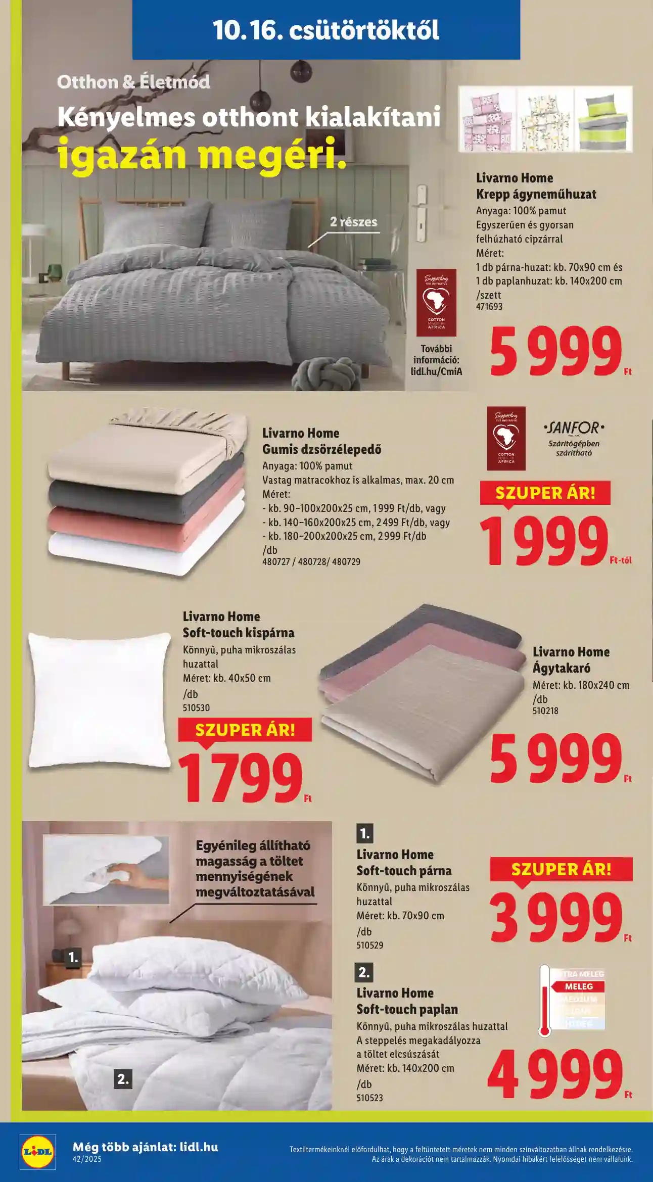 Lidl akciós újság 42. hét (Érvényes 10.16-től) (21 oldal)