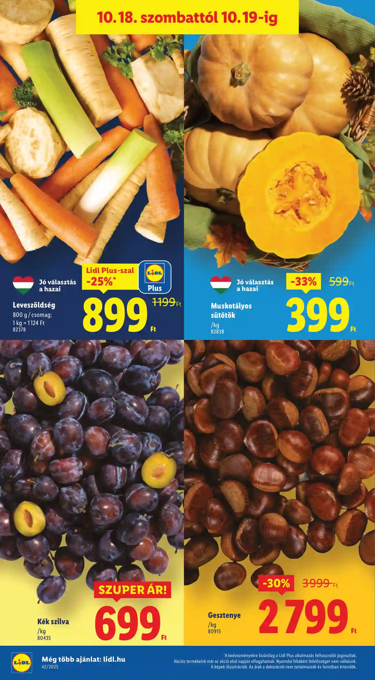 Lidl akciós újság 42. hét (Érvényes 10.16-től) (30 oldal)