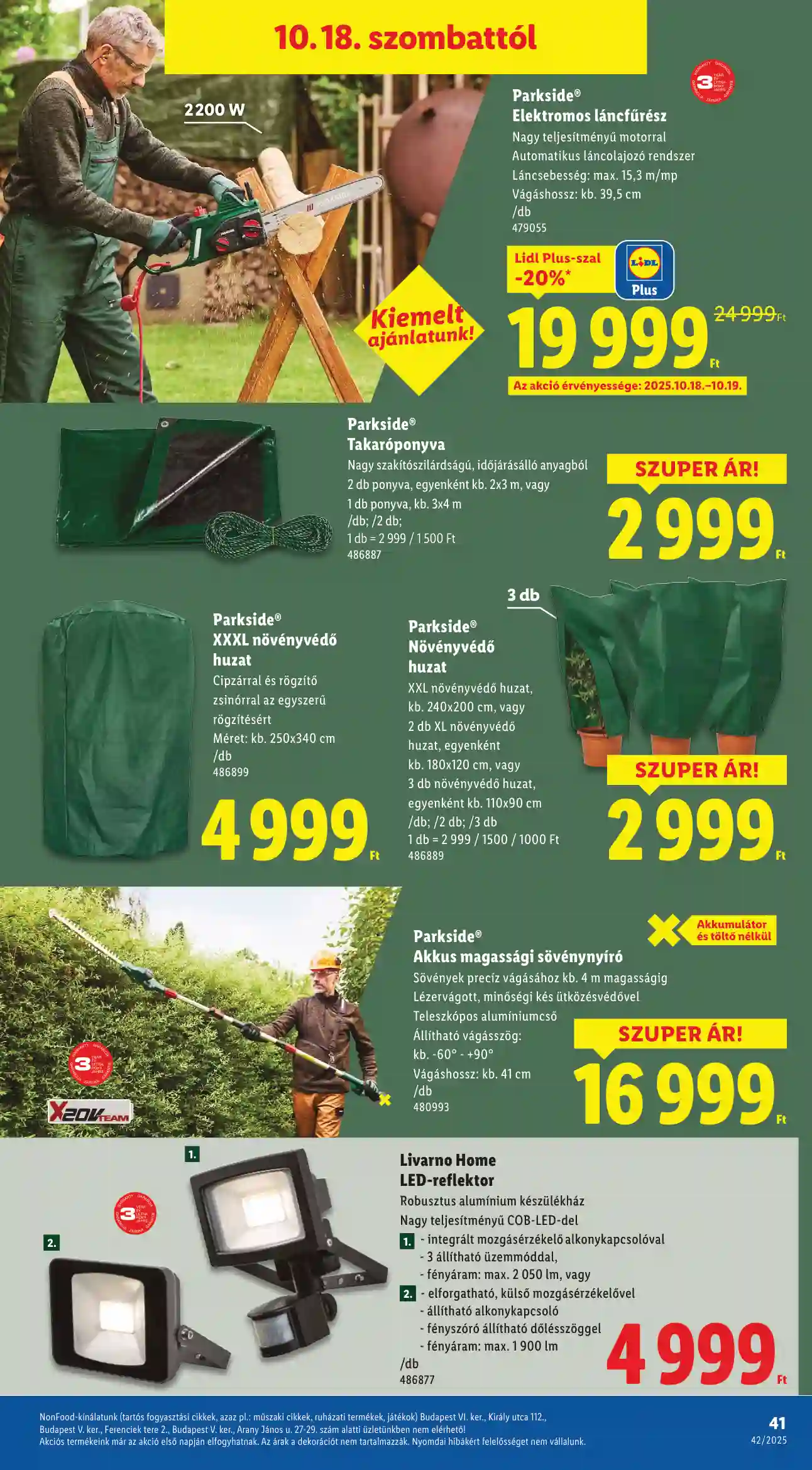 Lidl akciós újság 42. hét (Érvényes 10.16-től) (36 oldal)