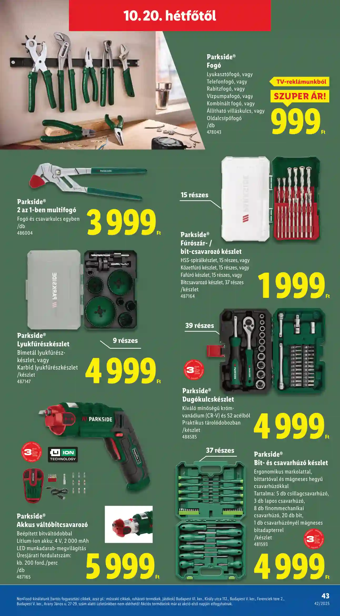 Lidl akciós újság 42. hét (Érvényes 10.16-től) (38 oldal)