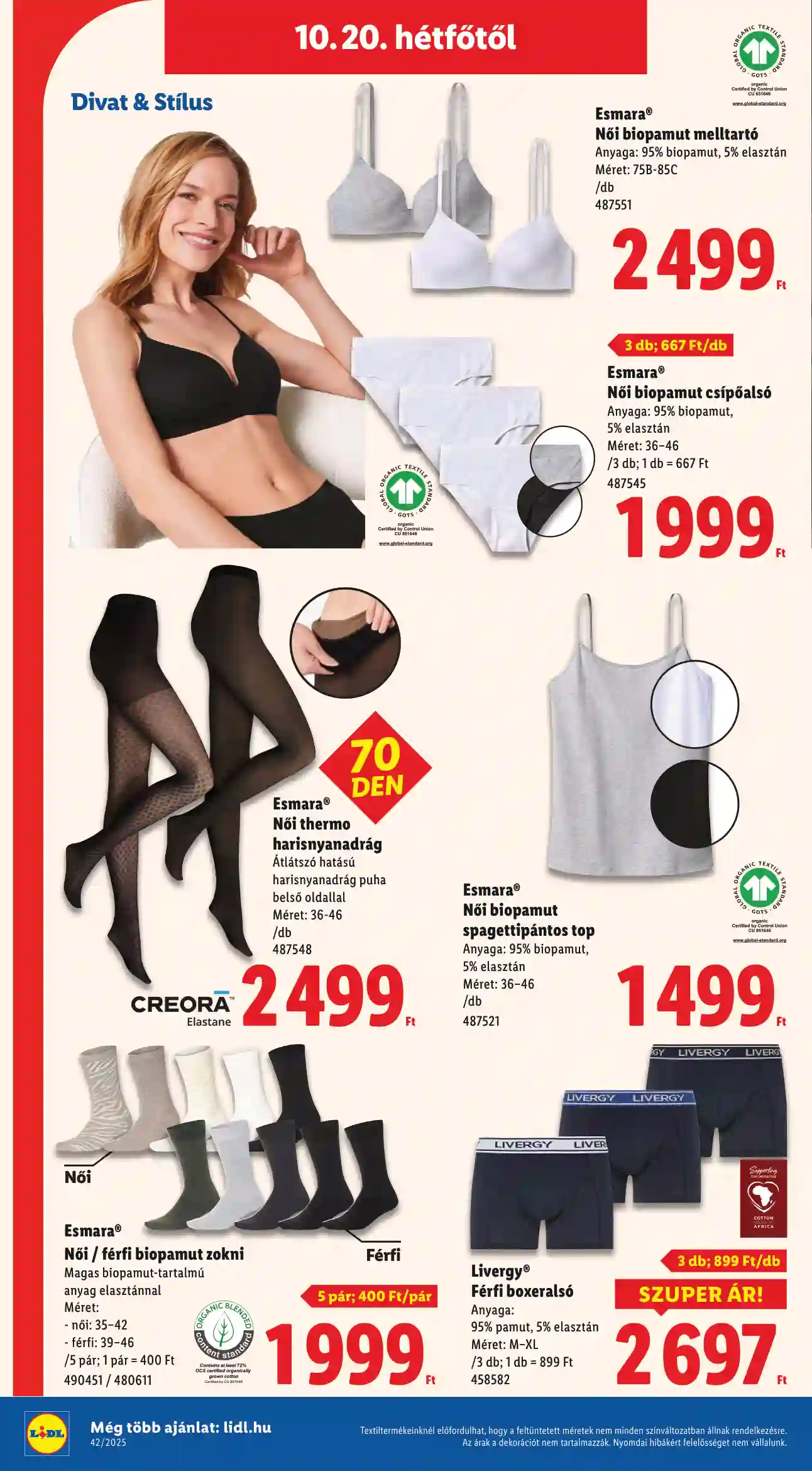Lidl akciós újság 42. hét (Érvényes 10.16-től) (45 oldal)