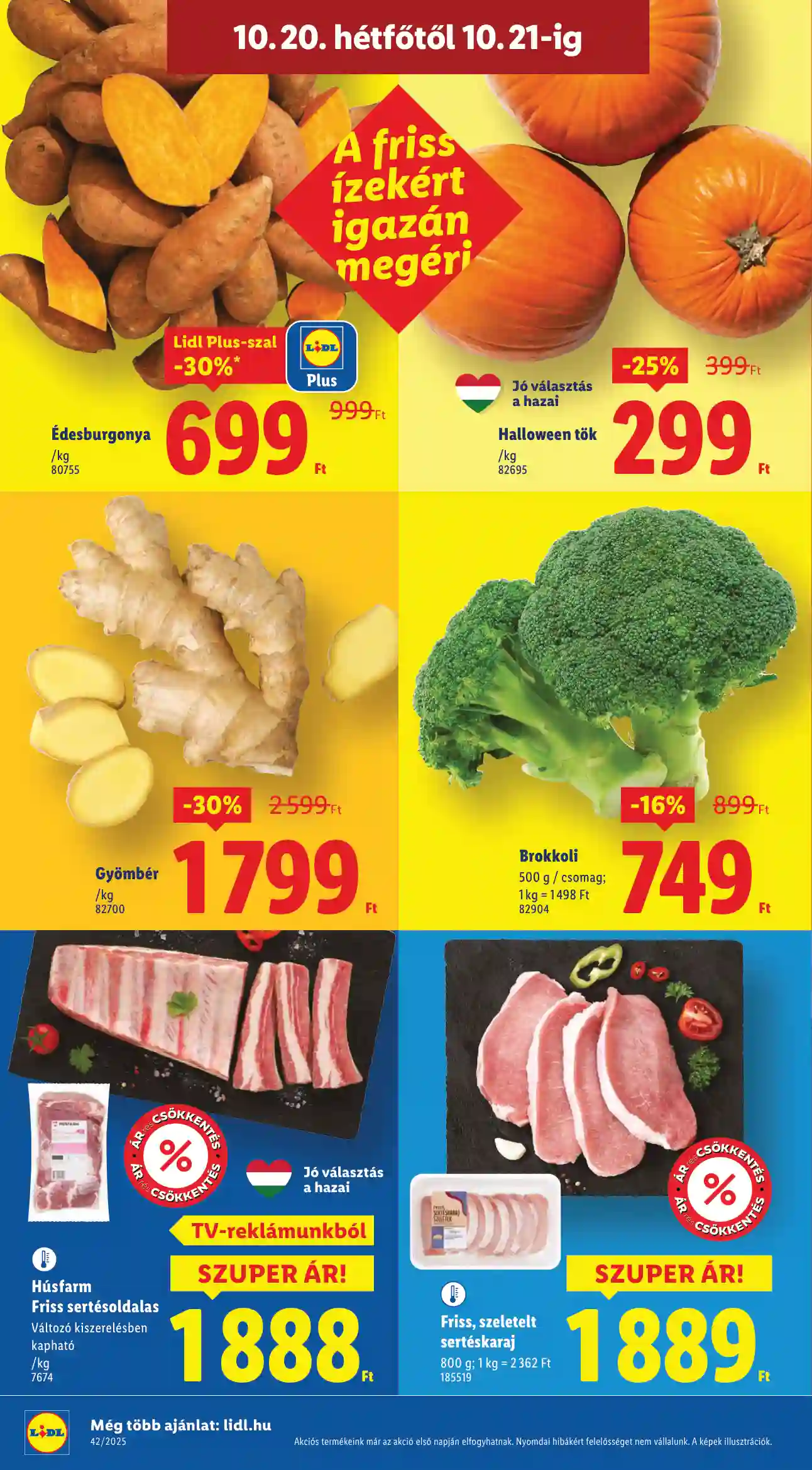 Lidl akciós újság 42. hét (Érvényes 10.16-től) (48 oldal)