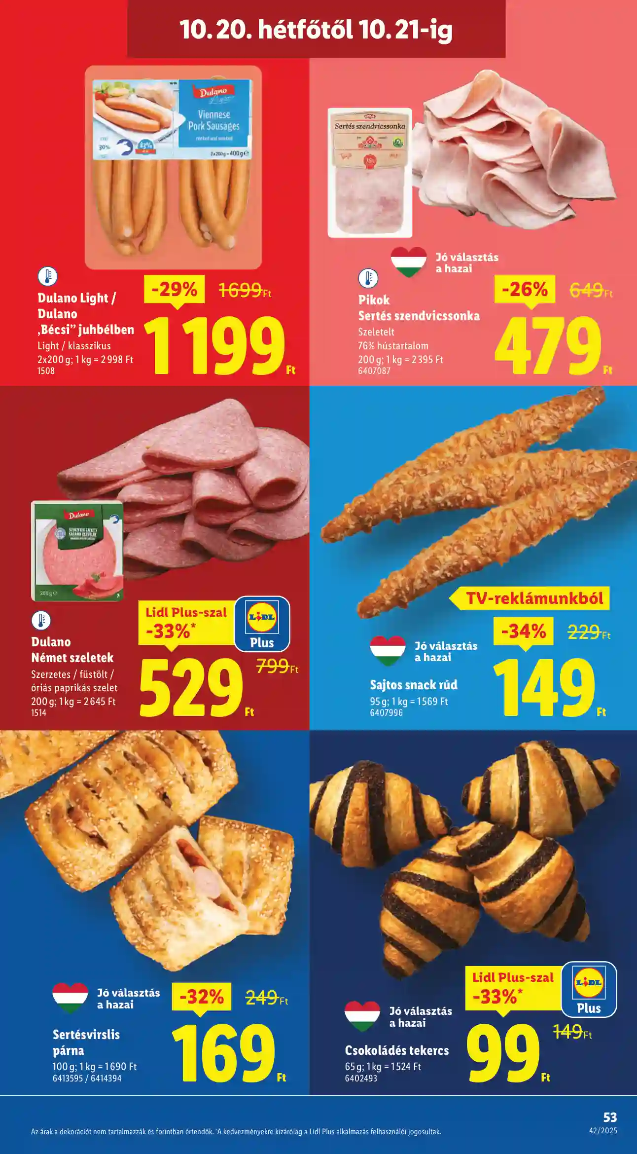 Lidl akciós újság 42. hét (Érvényes 10.16-től) (49 oldal)
