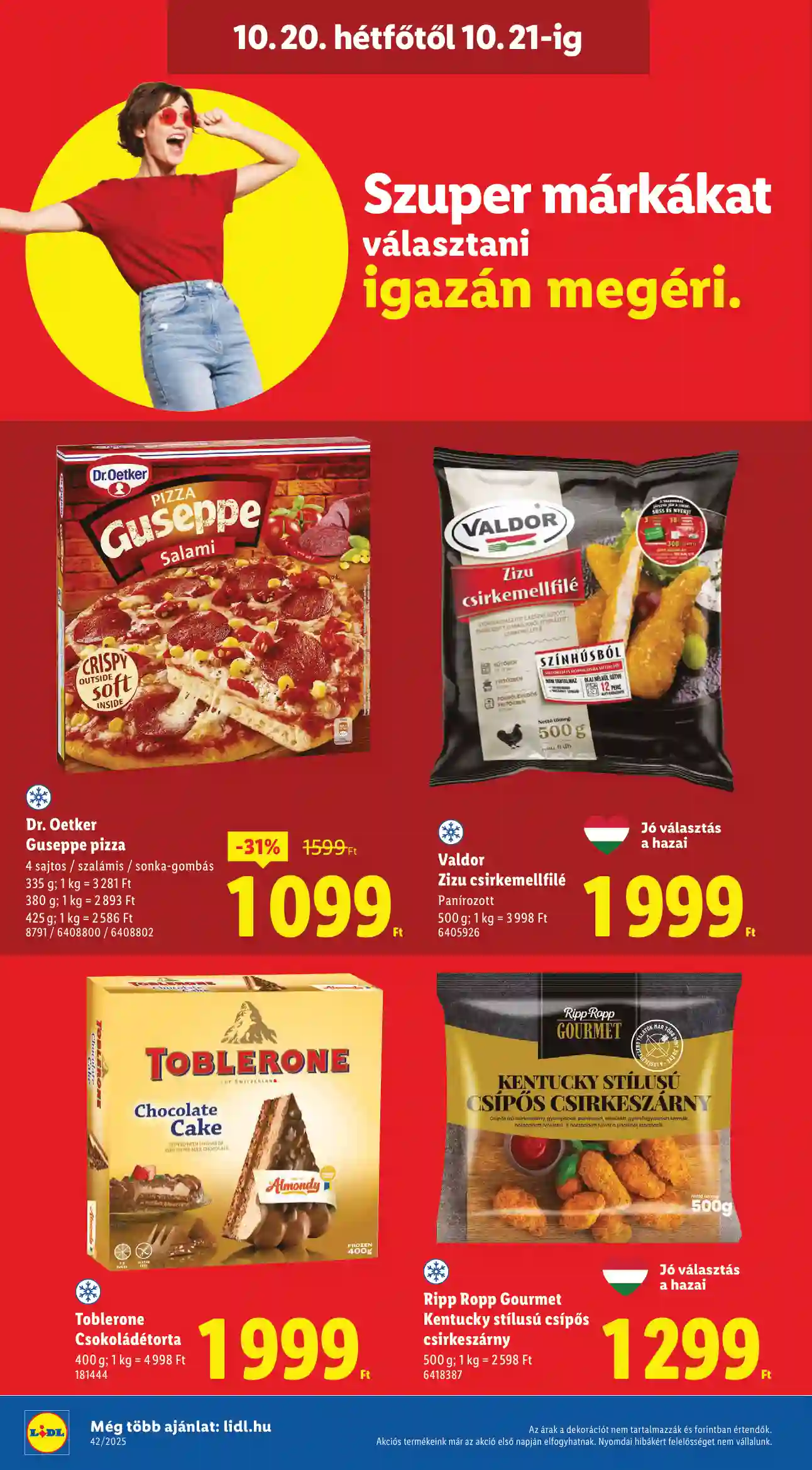Lidl akciós újság 42. hét (Érvényes 10.16-től) (52 oldal)