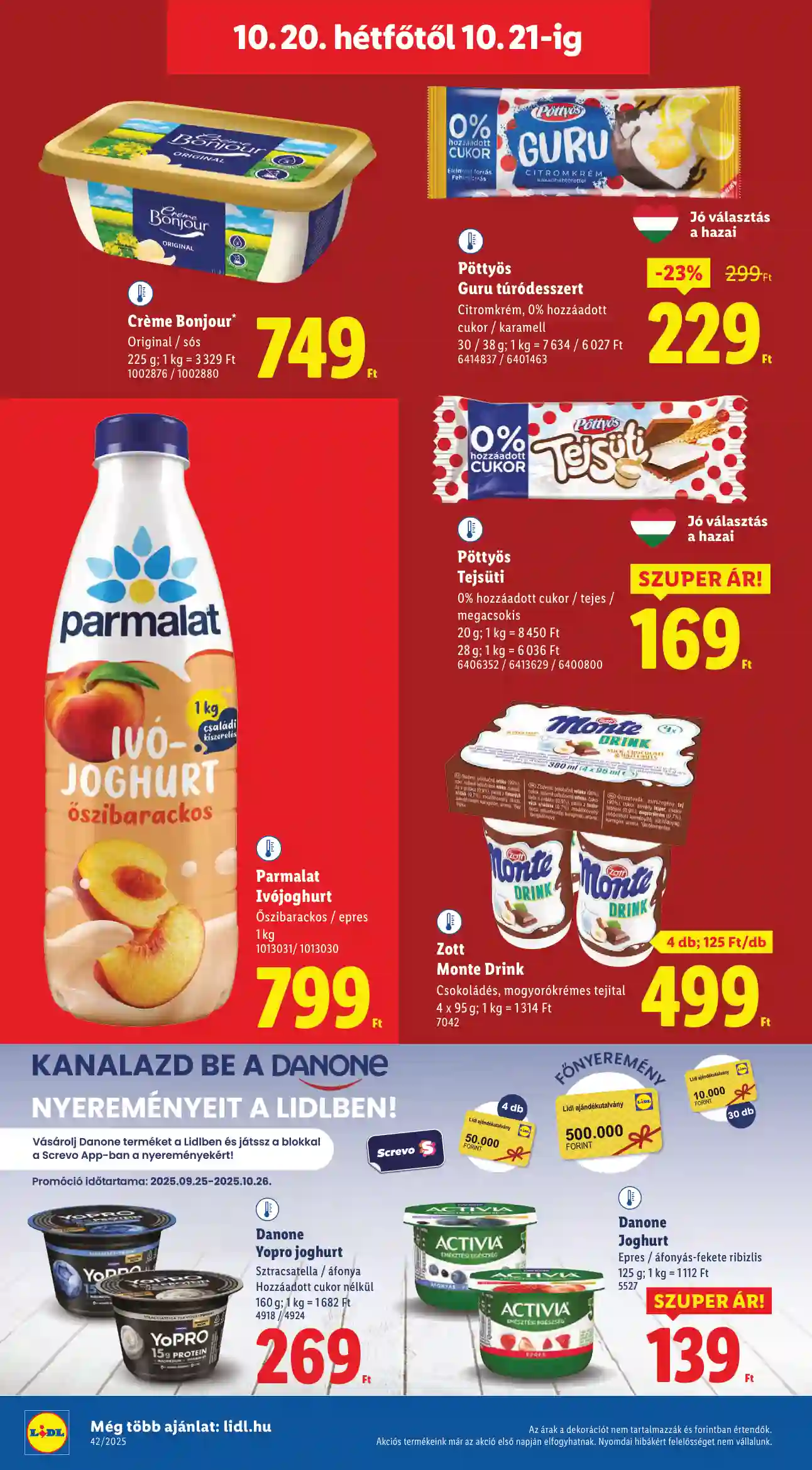 Lidl akciós újság 42. hét (Érvényes 10.16-től) (54 oldal)