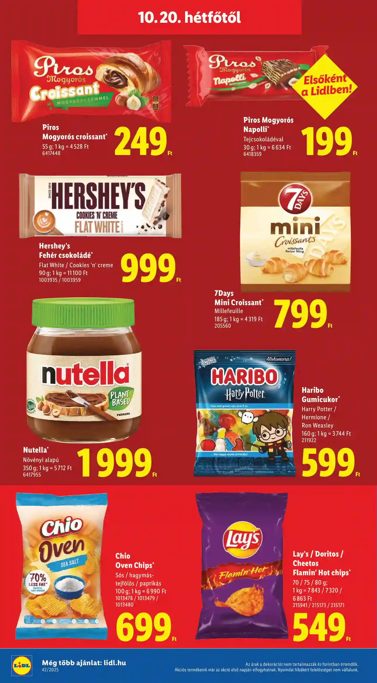 Lidl akciós újság 42. hét (Érvényes 10.16-től) (56 oldal)