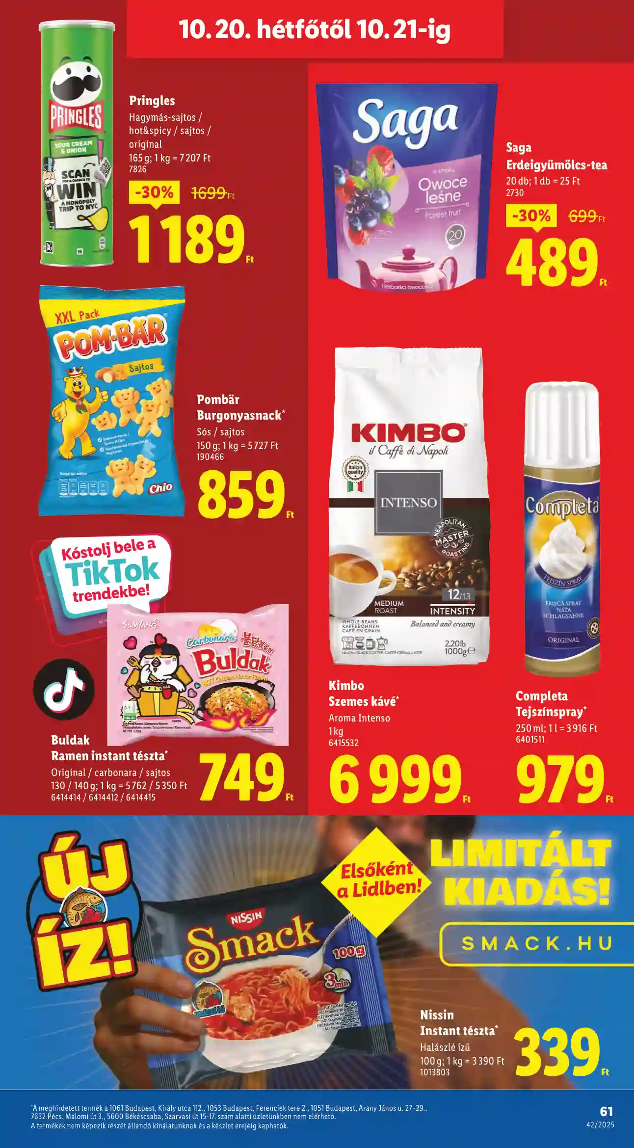 Lidl akciós újság 42. hét (Érvényes 10.16-től) (58 oldal)