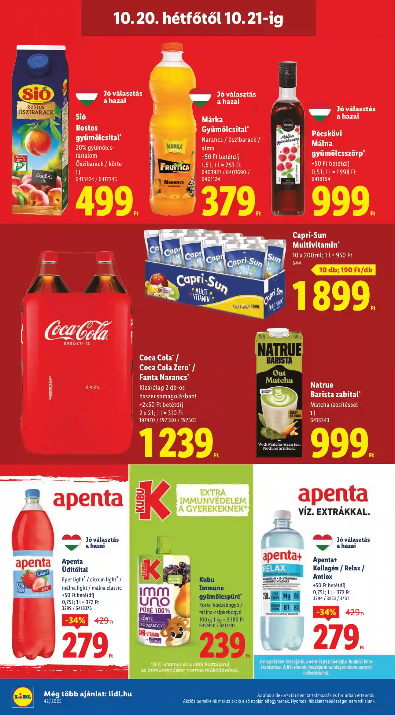 Lidl akciós újság 42. hét (Érvényes 10.16-től) (59 oldal)