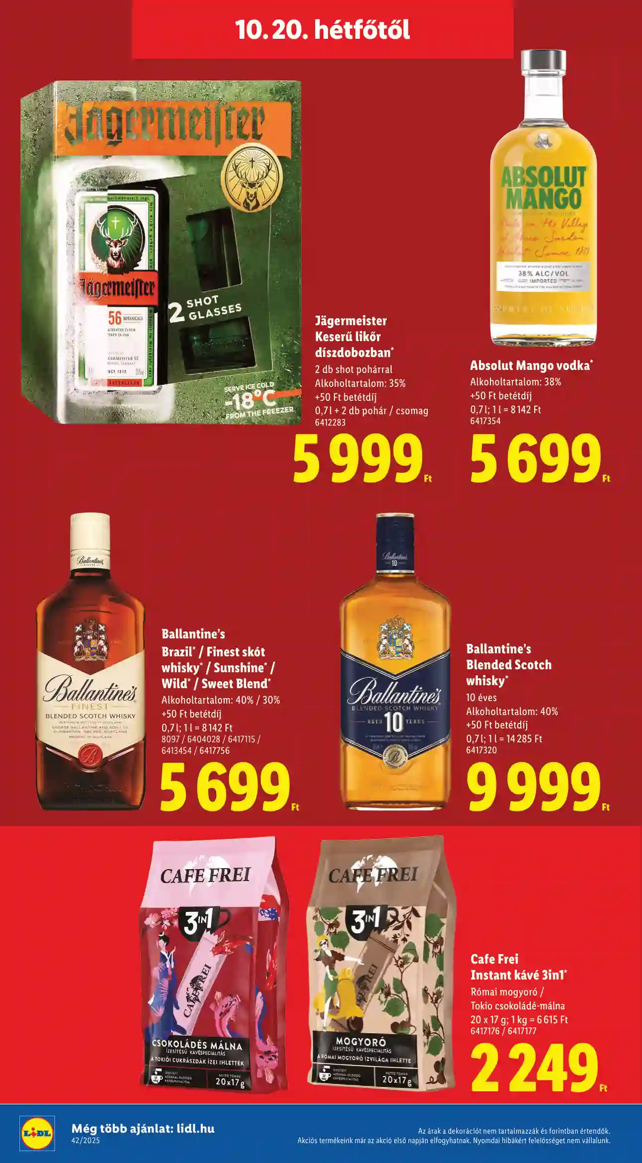 Lidl akciós újság 42. hét (Érvényes 10.16-től) (61 oldal)
