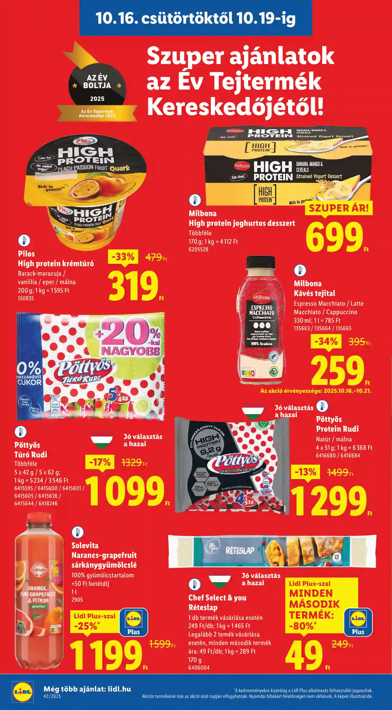 Lidl akciós újság 42. hét (Érvényes 10.16-től) (66 oldal)