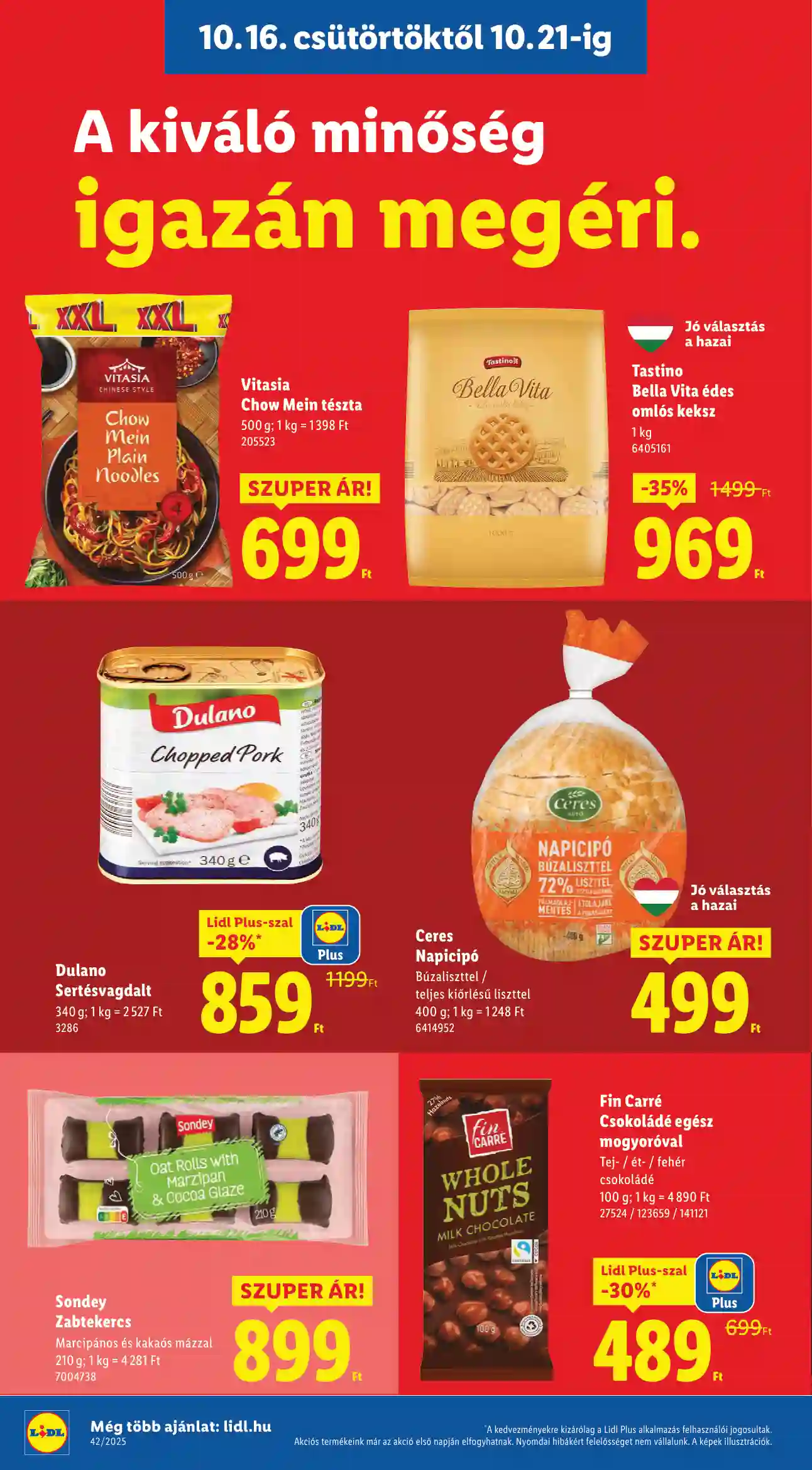 Lidl akciós újság 42. hét (Érvényes 10.16-től) (68 oldal)
