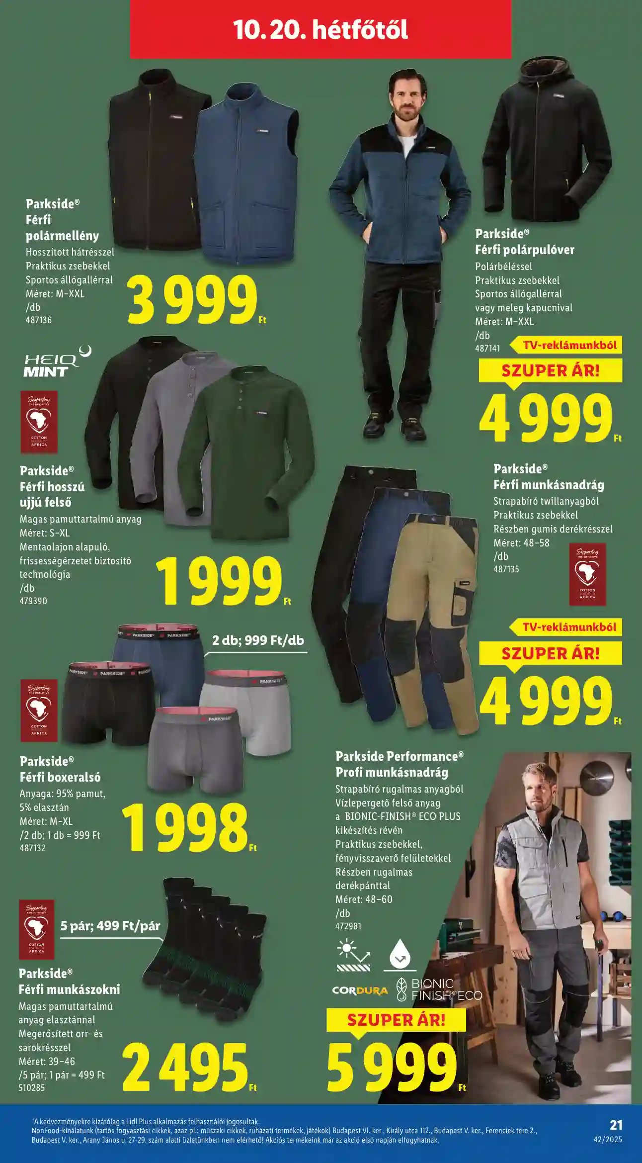 Lidl akciós újság 42. hét (Érvényes 10.16-tól) (14 oldal)