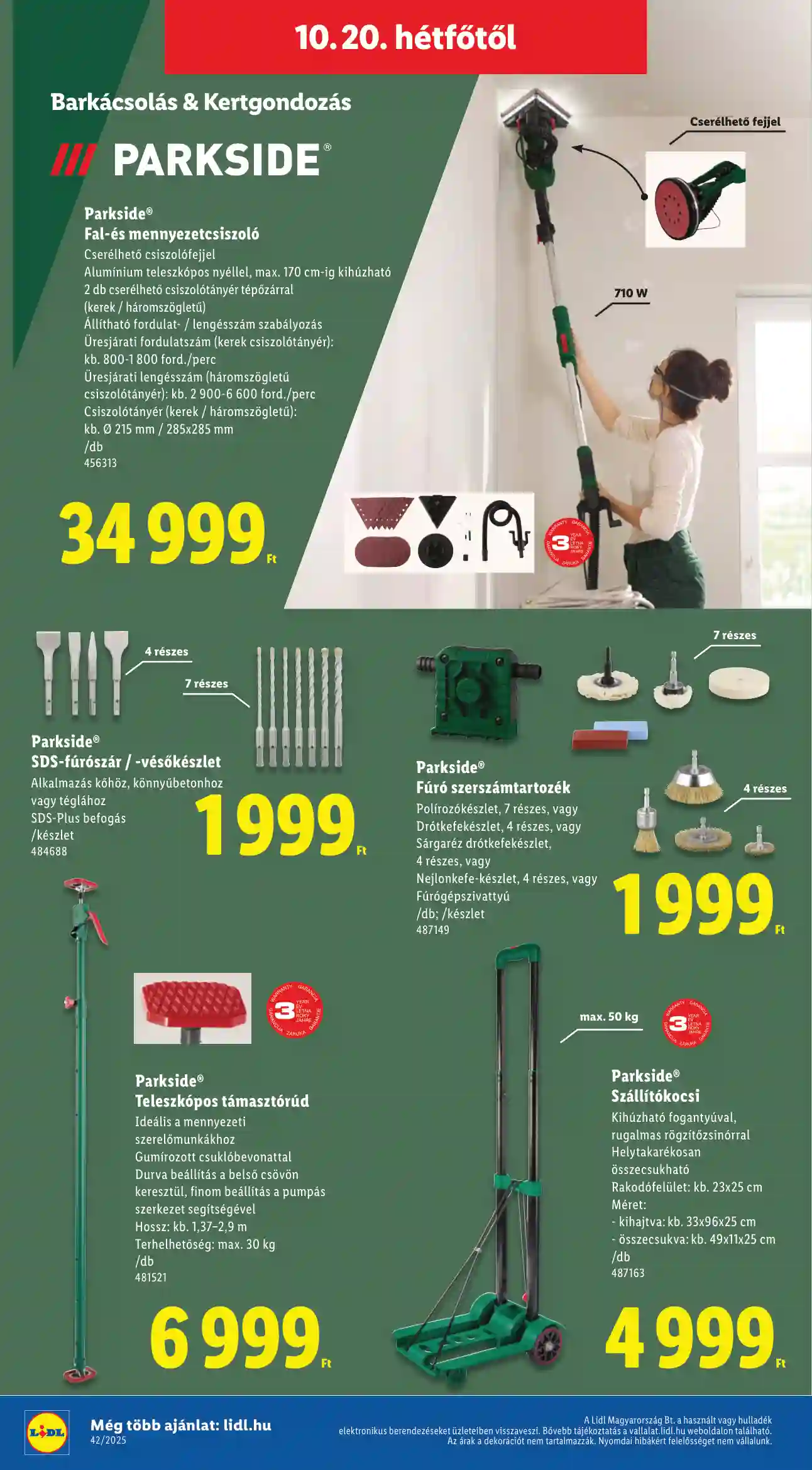Lidl akciós újság 42. hét (Érvényes 10.16-tól) (15 oldal)