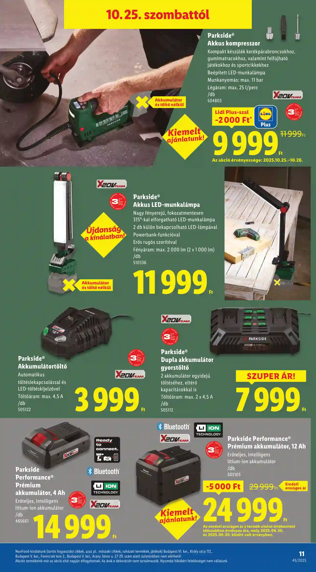 Lidl akciós újság 43. hét (Érvényes 10.22-től) (3 oldal)