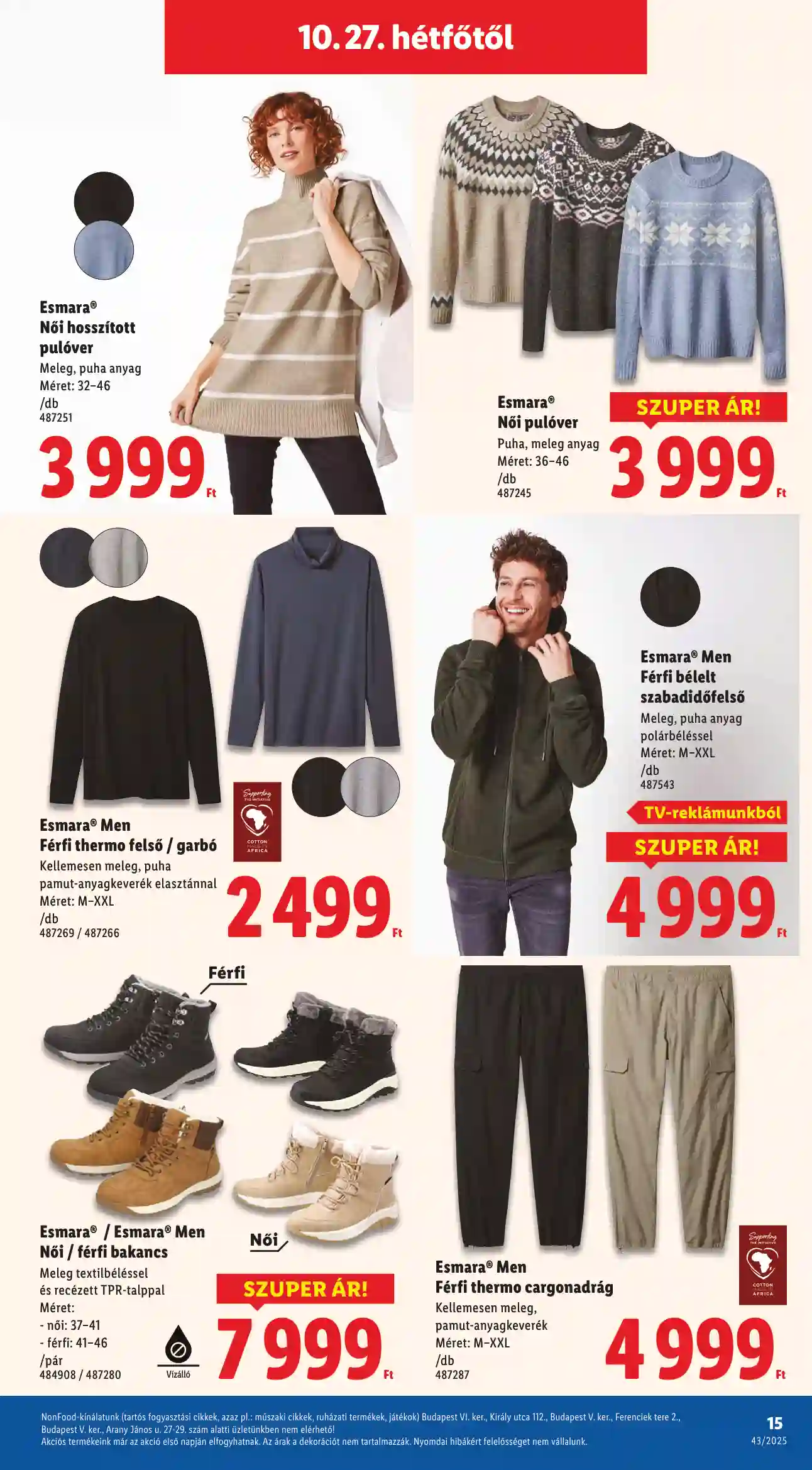 Lidl akciós újság 43. hét (Érvényes 10.22-től) (7 oldal)