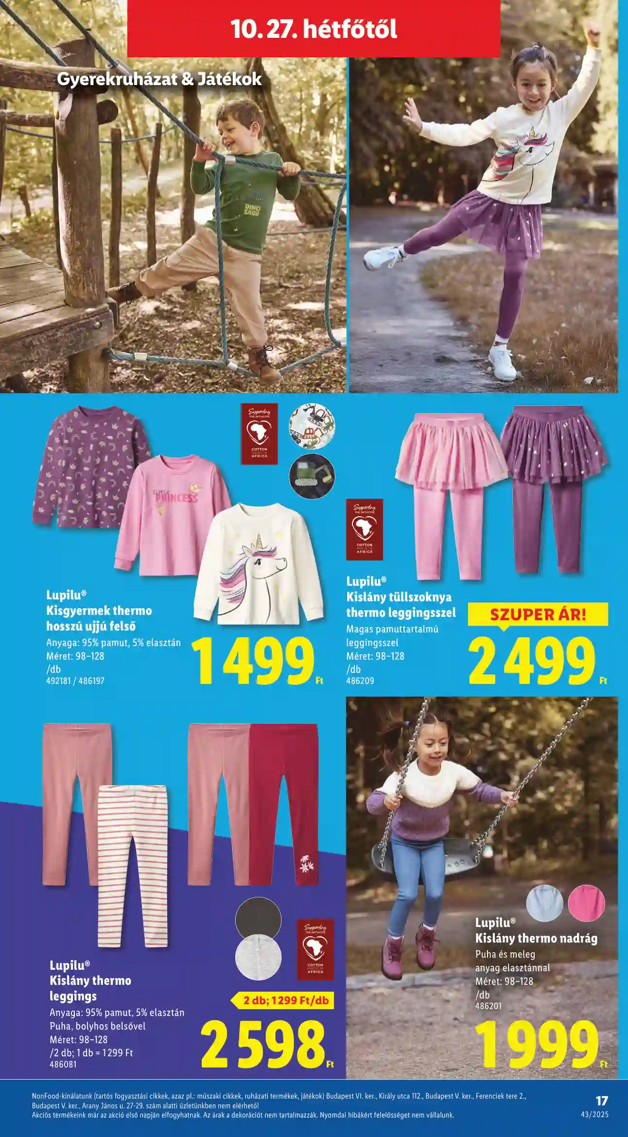 Lidl akciós újság 43. hét (Érvényes 10.22-től) (9 oldal)