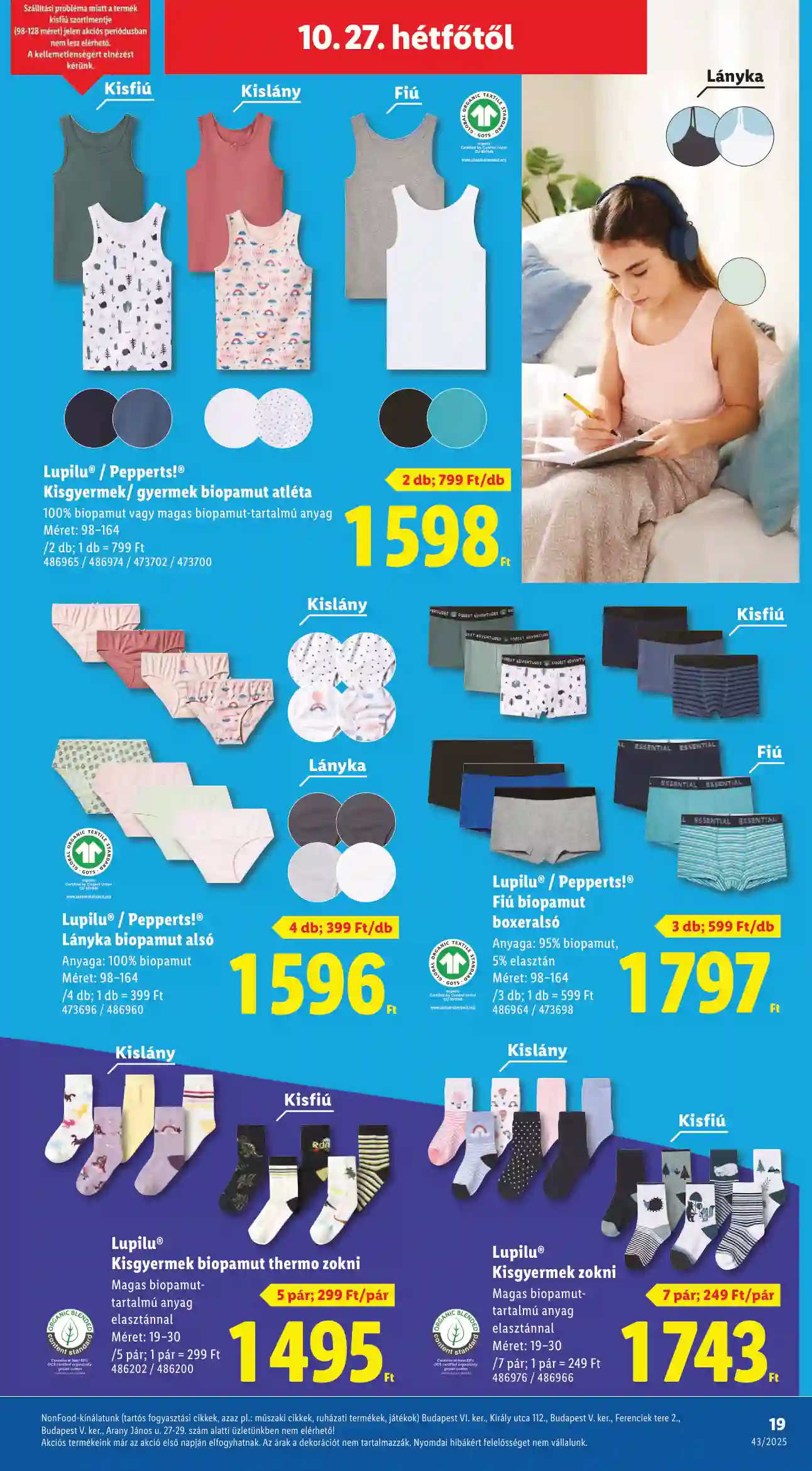 Lidl akciós újság 43. hét (Érvényes 10.22-től) (11 oldal)