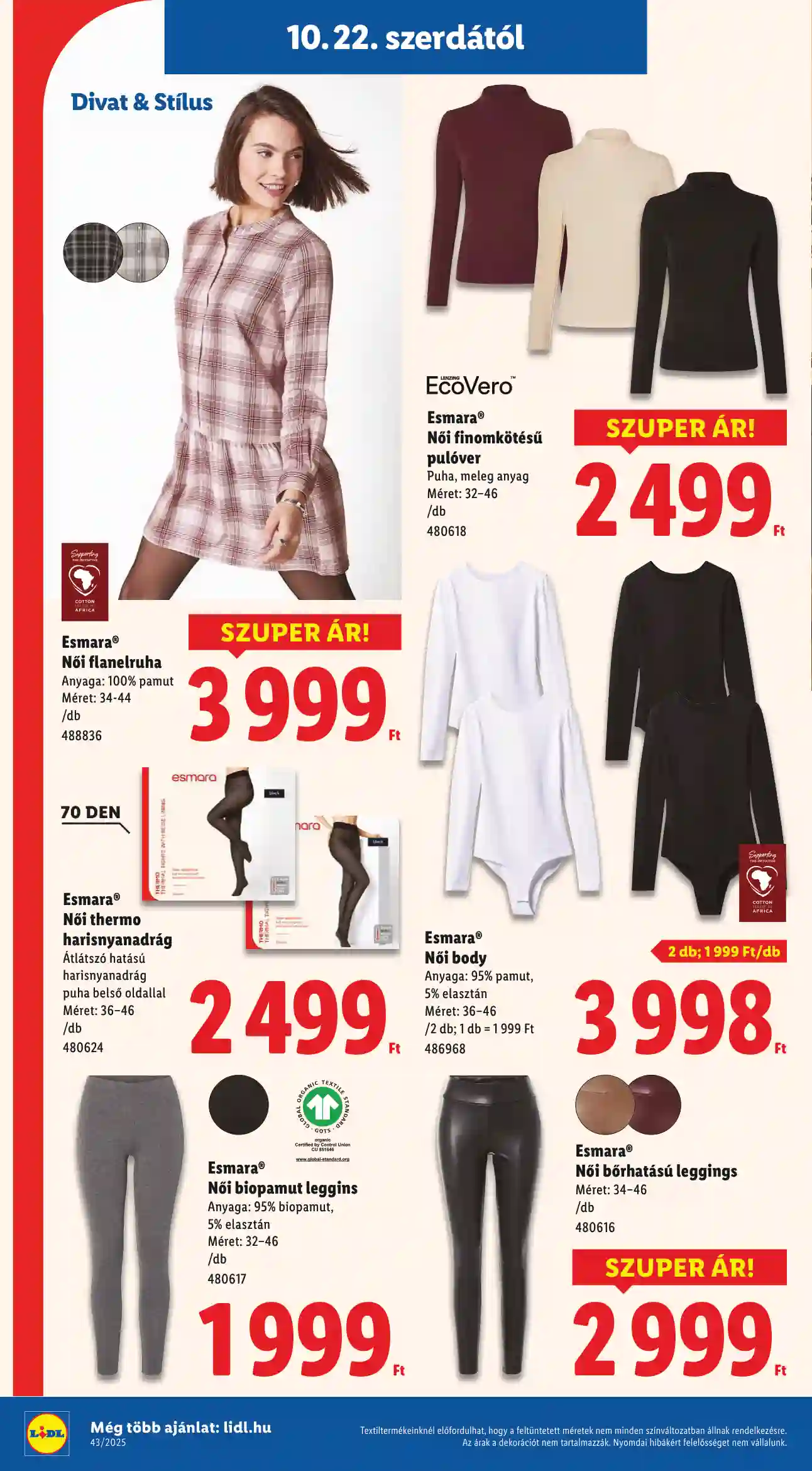 Lidl akciós újság 43. hét (Érvényes 10.22-től) (16 oldal)