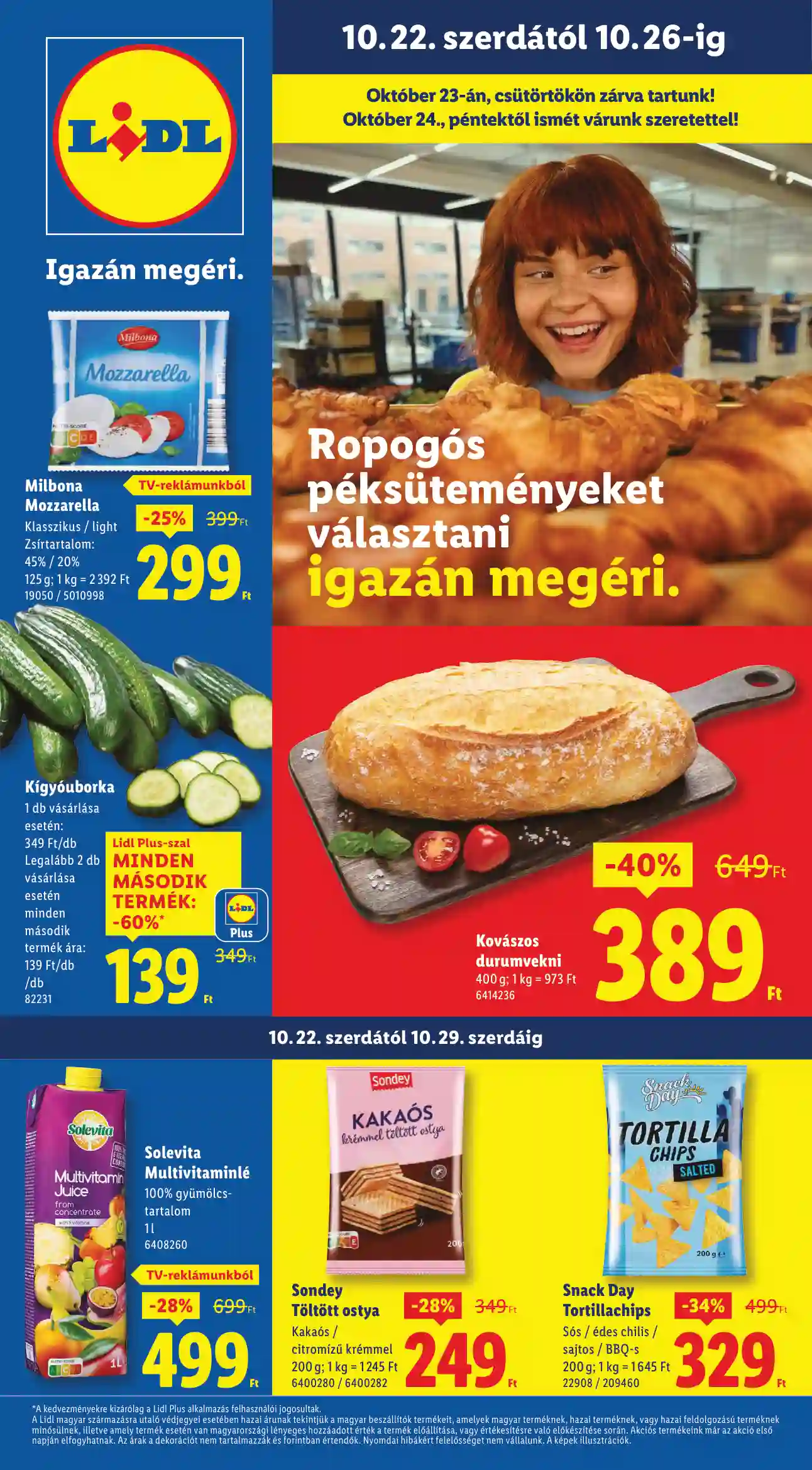 LIDL Érvényes 10.22-től 43.hét
