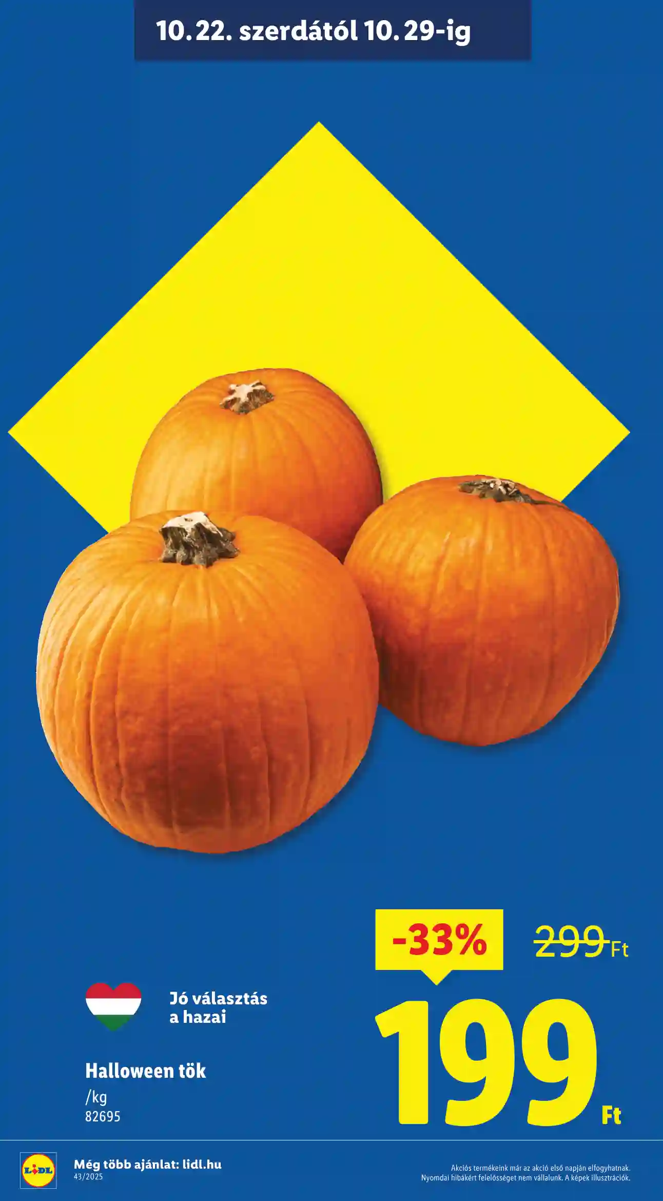 Lidl akciós újság 43. hét (Érvényes 10.22-től) (2 oldal)