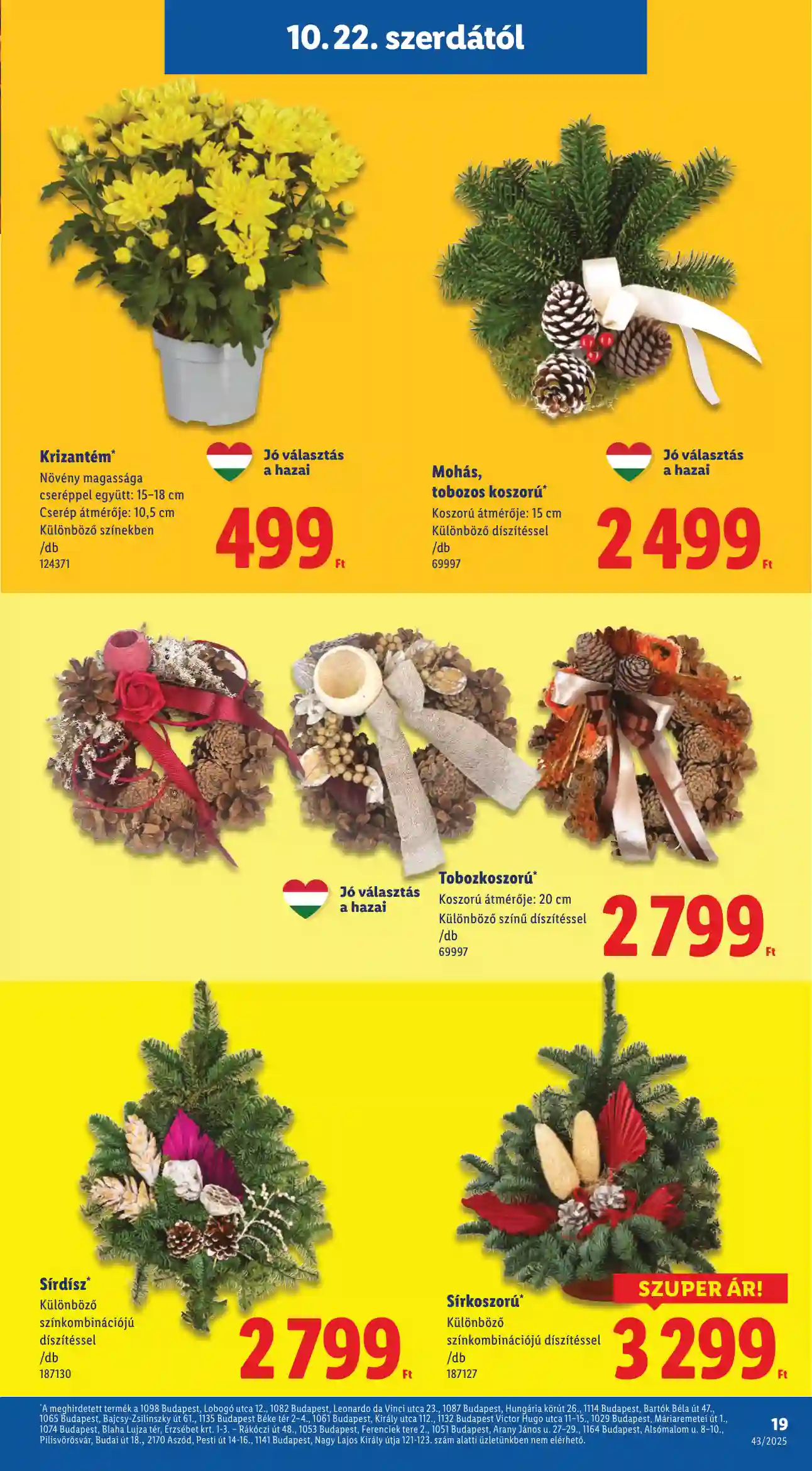 Lidl akciós újság 43. hét (Érvényes 10.22-től) (11 oldal)