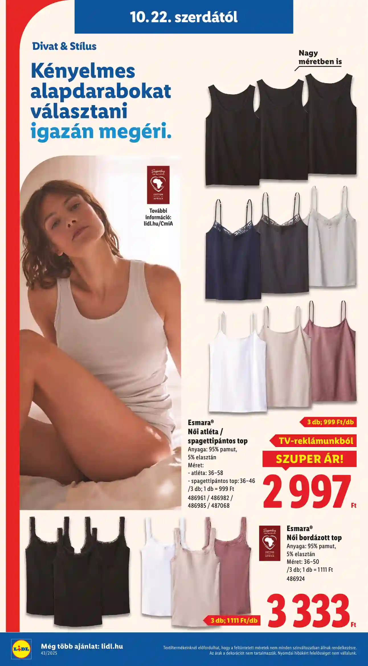 Lidl akciós újság 43. hét (Érvényes 10.22-től) (19 oldal)