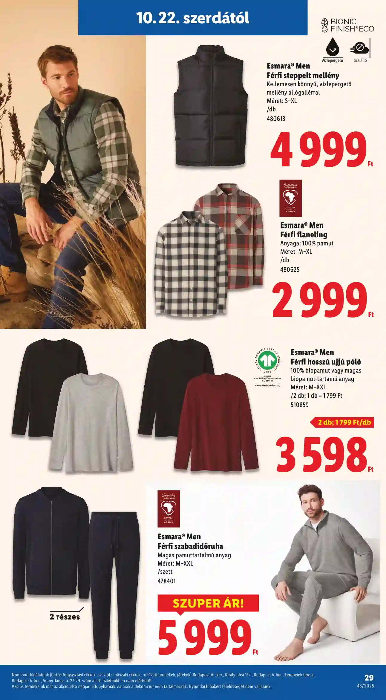 Lidl akciós újság 43. hét (Érvényes 10.22-től) (22 oldal)