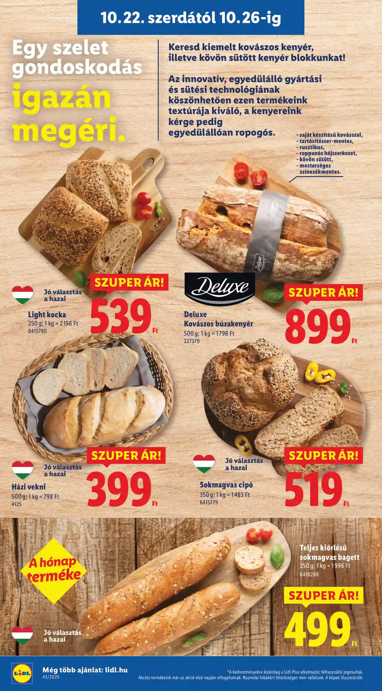 Lidl akciós újság 43. hét (Érvényes 10.22-től) (24 oldal)
