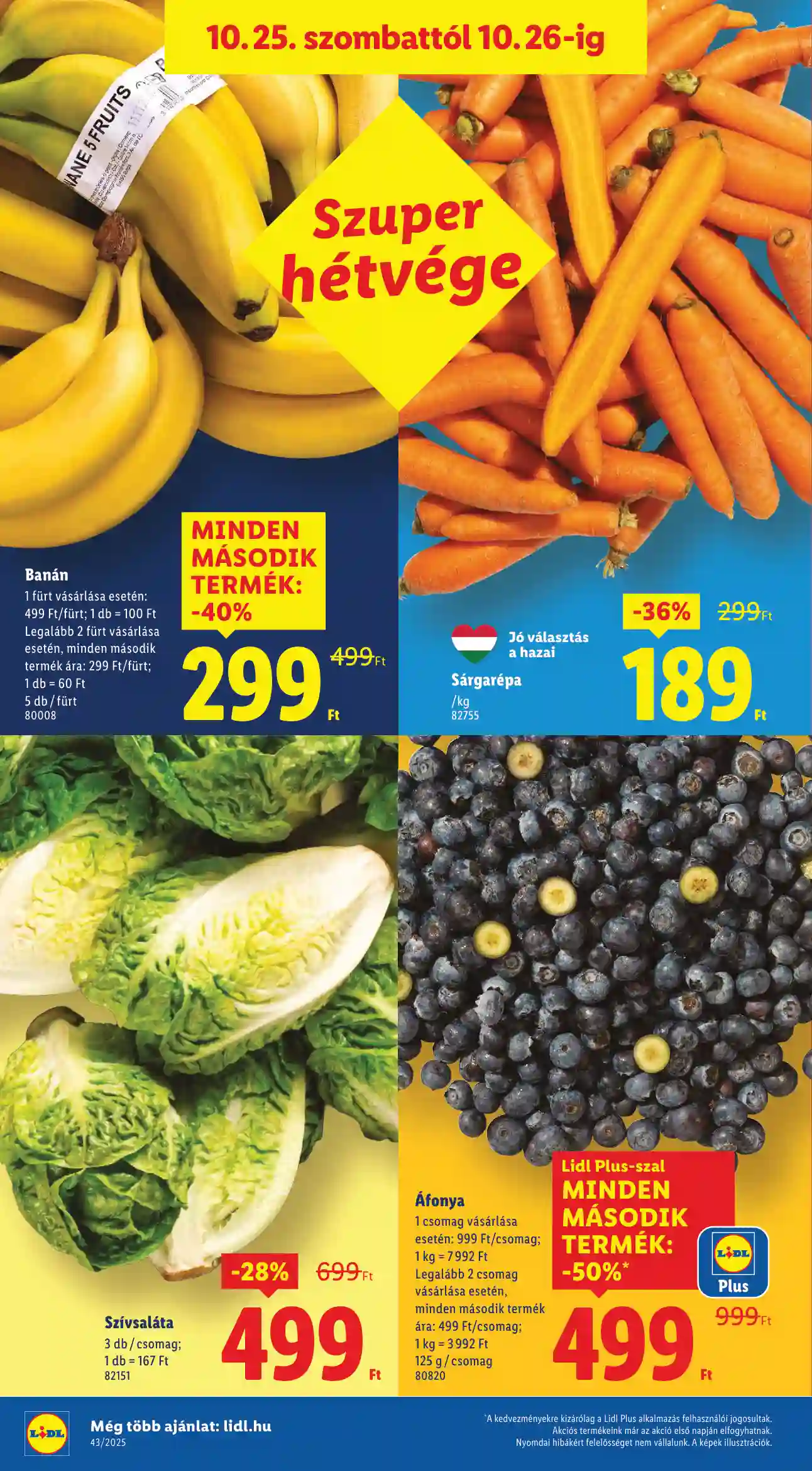 Lidl akciós újság 43. hét (Érvényes 10.22-től) (30 oldal)