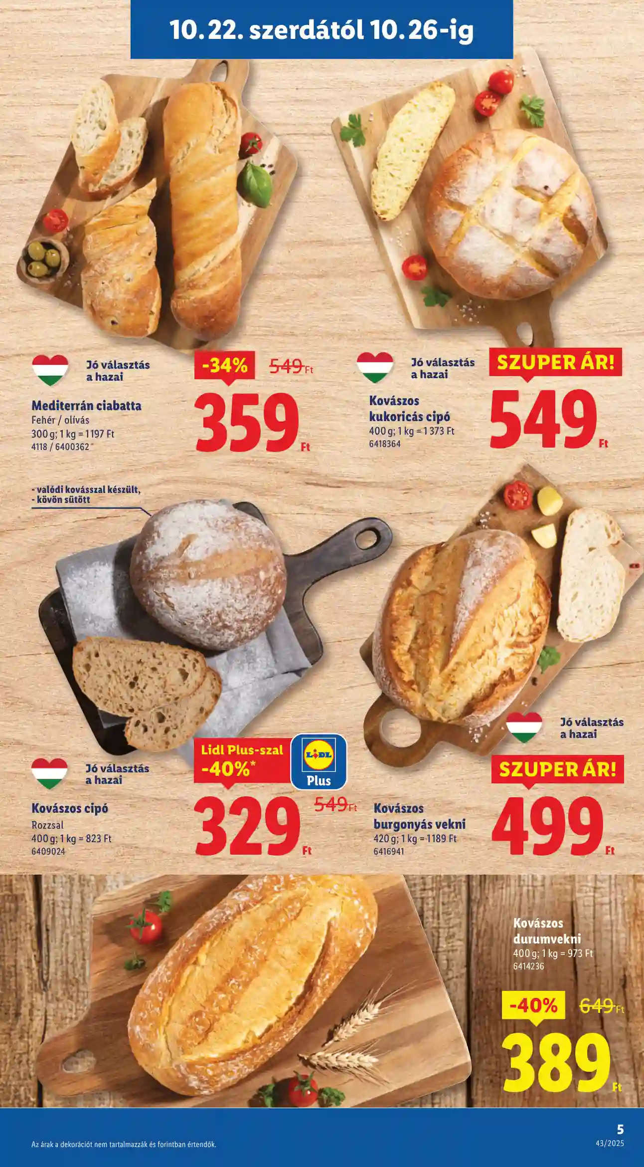 Lidl akciós újság 43. hét (Érvényes 10.22-től) (35 oldal)