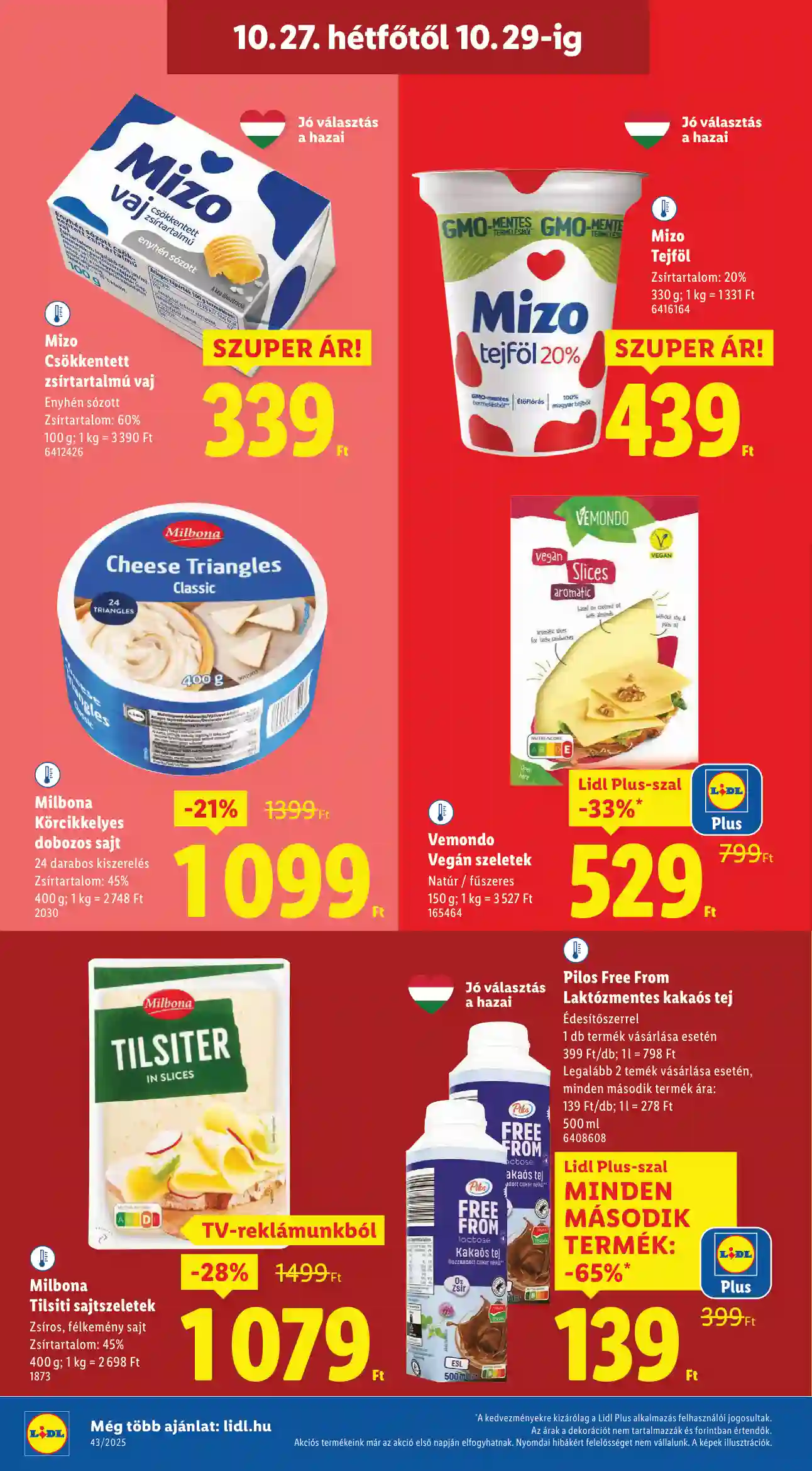 Lidl akciós újság 43. hét (Érvényes 10.22-től) (48 oldal)