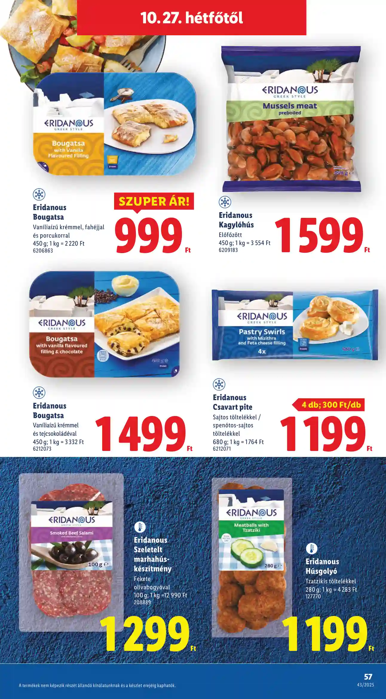Lidl akciós újság 43. hét (Érvényes 10.22-től) (53 oldal)